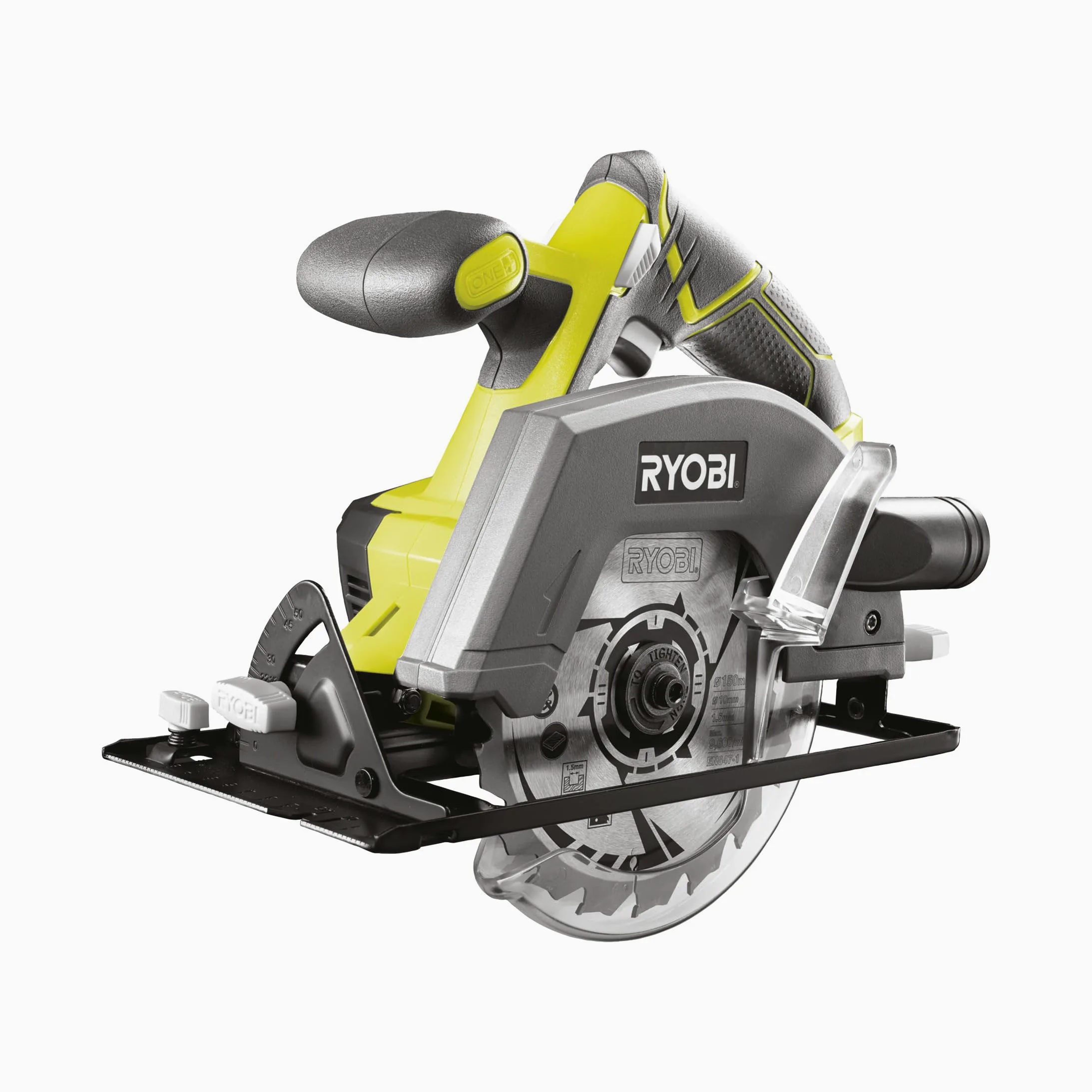 Ryobi R18CSP-0 Sega Circolare a Batteria 18V ONE+, Batteria Non Inclusa, Diametro Lama 150mm