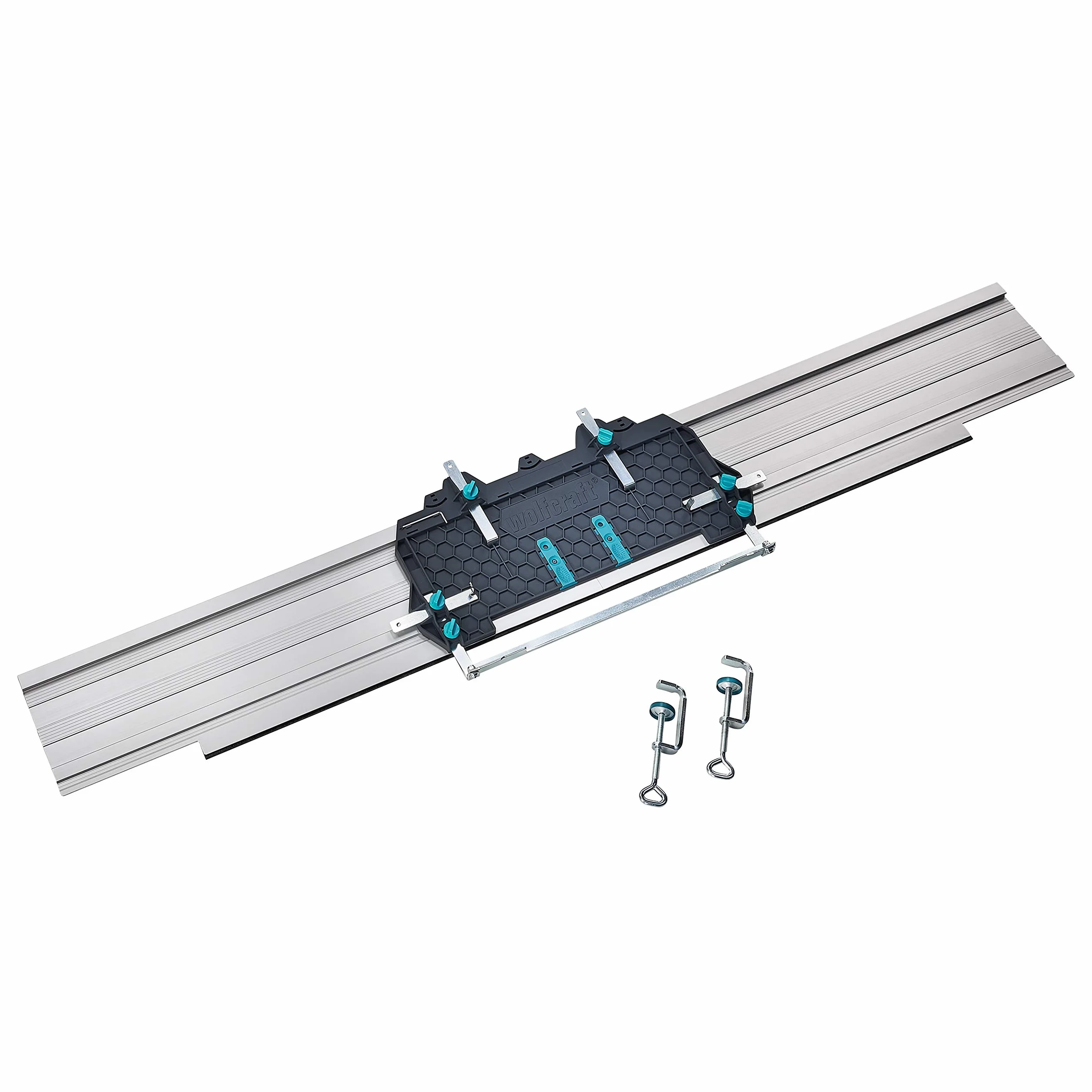 wolfcraft FKS 145 - Guida per Seghe Circolari Manuali - Tagli fino a 110 cm - Per Seghe Circolari a Cavo e a Batteria - 6913000