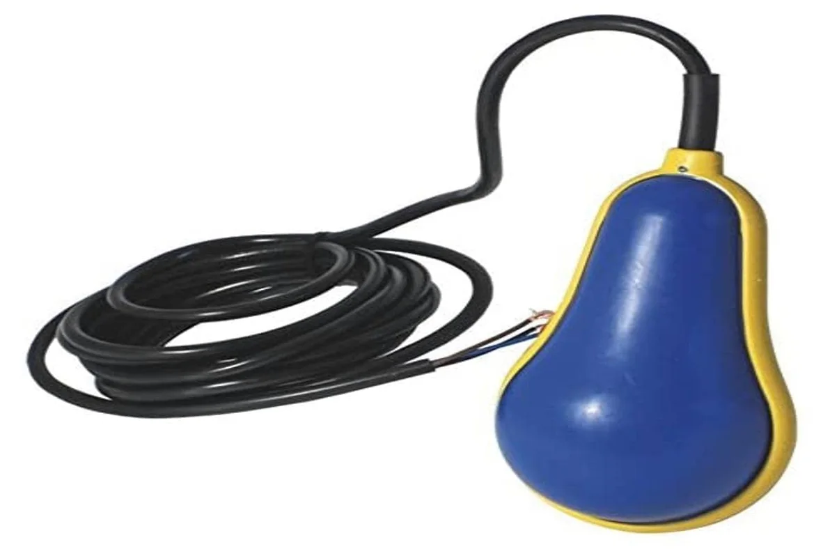 Vemer VE516100 MAC5 - Interruttore/Regolatore di Livello Sommerso a Ribaltamento con Corpo Pesante per Utilizzo in Acque Scure di Fogna e Industriali, Cavo in Neoprene, Lunghezza 10 metri