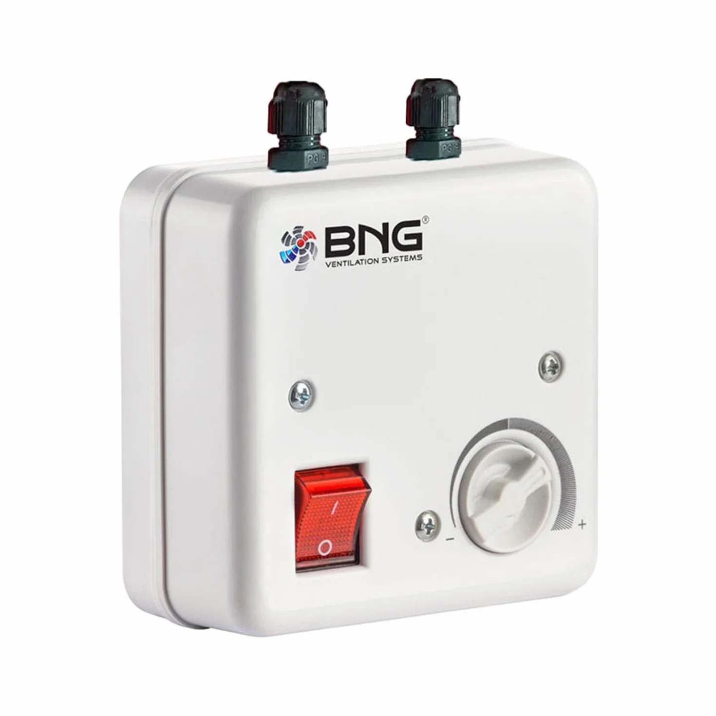 BVN VENTILATION SYSTEMS & ELECTRICAL MOTORS - Turbo Ventilatore radiale centrifugo 1800 m3/h 230 V + tubo flessibile + regolatore di aspirazione dell'aria Ventilatore radiale Ventilatore centrifugo