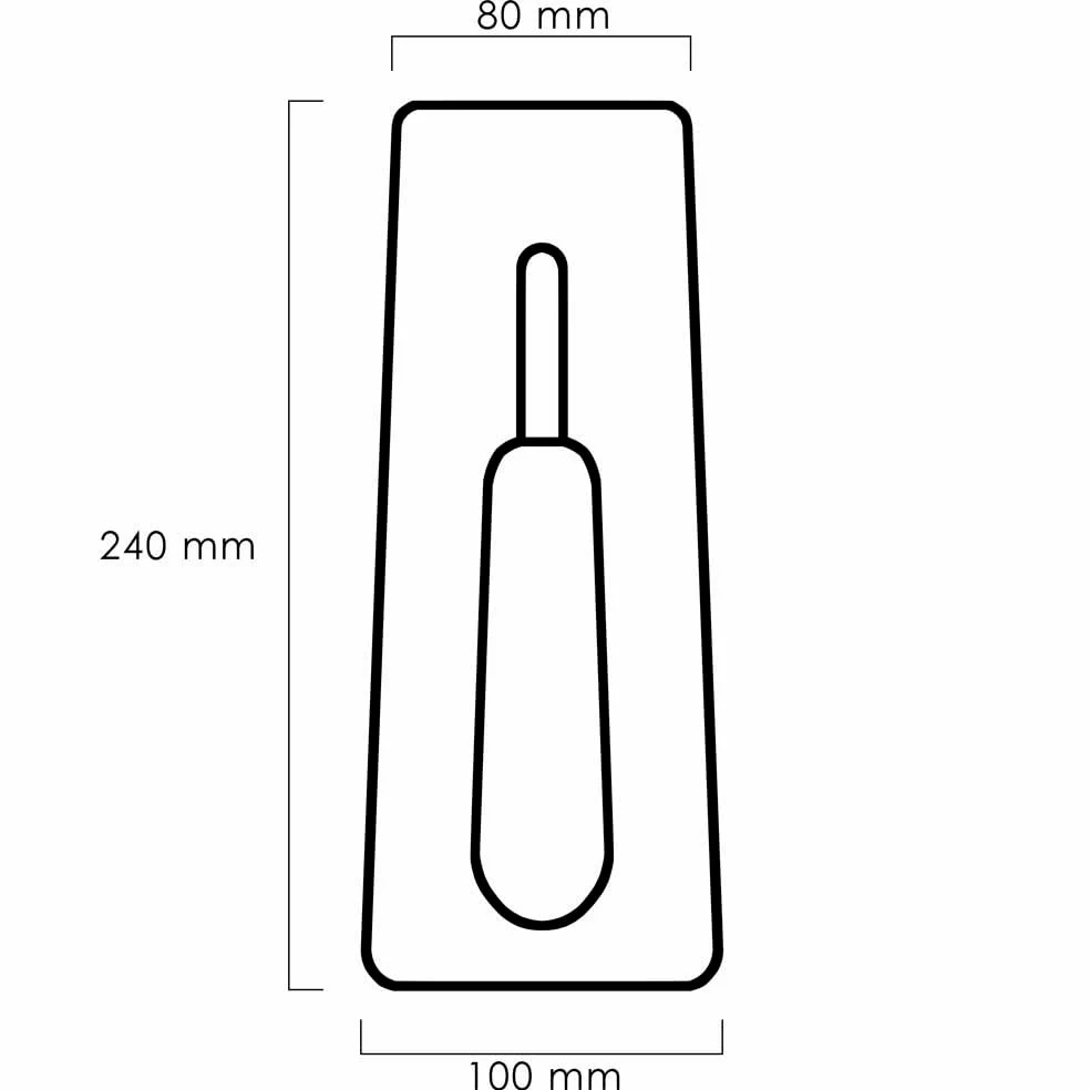 Spatola Americana Superflex Acciaio Inox per resine 240×100mm Frattazzo Super Flex flessibile