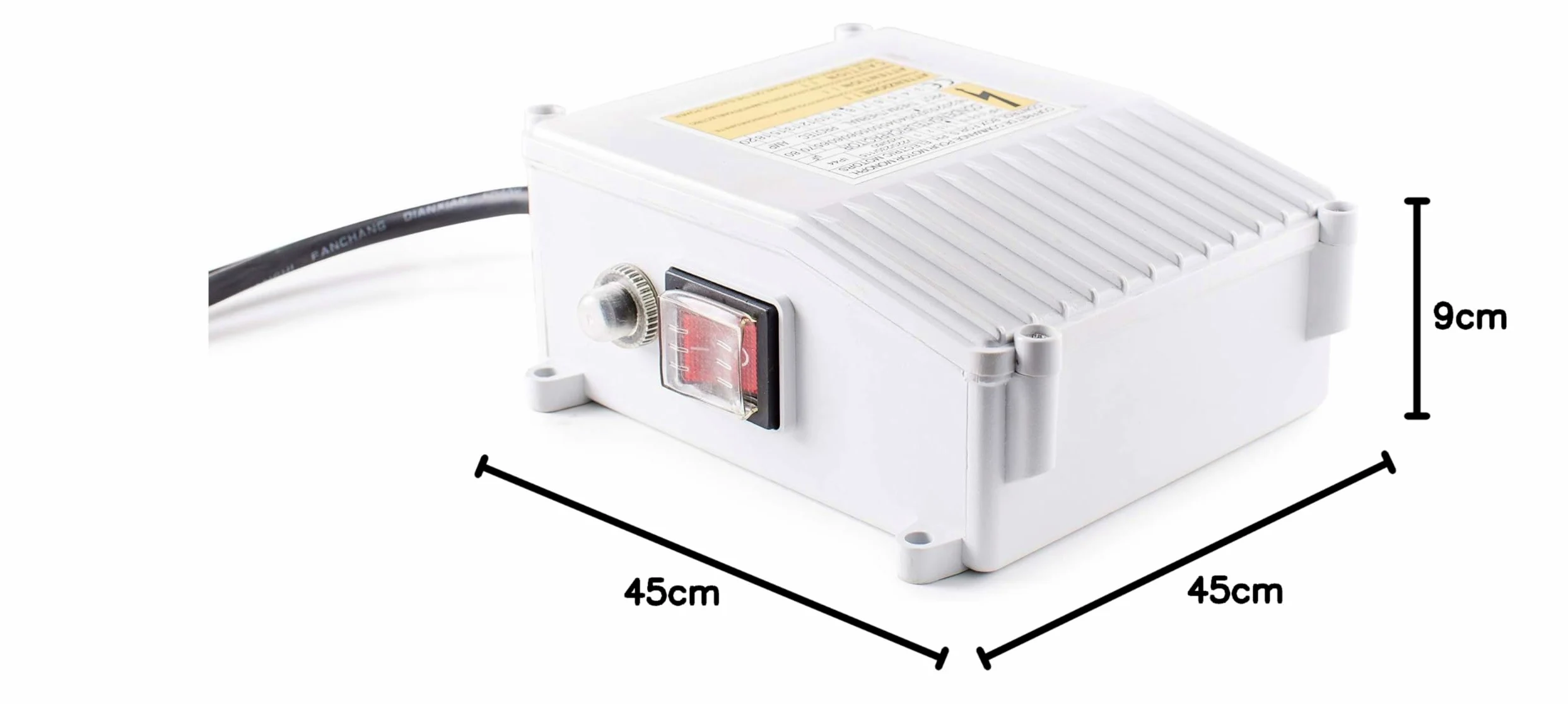 TIGMIG Pompa Sommersa Per Pozzi 750 W, 10m, Portata Max 2700 litri/h, Acciaio Inox 304, Protezione IP68, Pompa Immersione Sommergibile, Pozzi Profondi, Terreni Agricoli, Irrigazione, Drenaggio Cantine