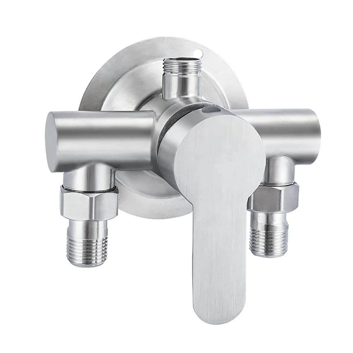 Miscelatore monocomando per doccia, miscelatore per doccia a parete, rubinetto doccia in acciaio inox, valvola di controllo dell'acqua fredda e calda