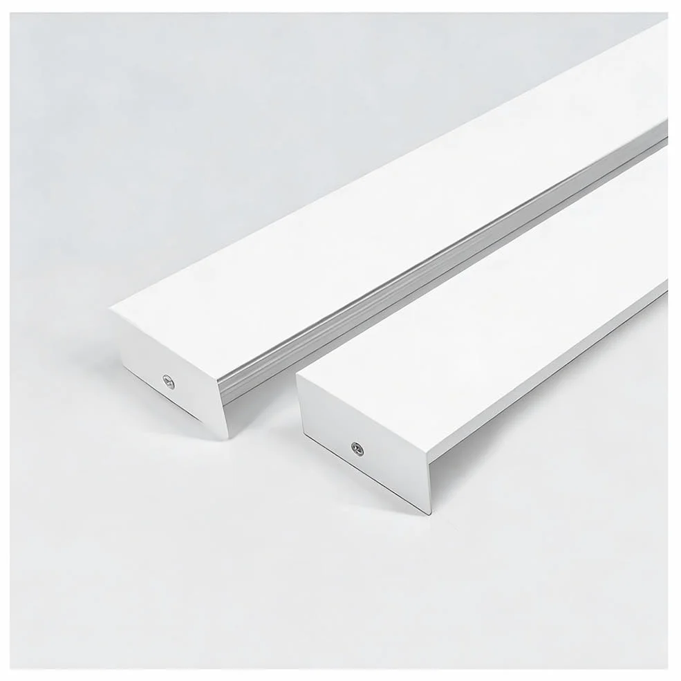 exproyzk Corrimano per Scale A LED con Sensore di Presenza, Corrimano Luminoso A Parete, Ringhiere in Lega di Alluminio — per Terrazze Esterne E Scale Interne(White-White Light,200cm/6.6ft)