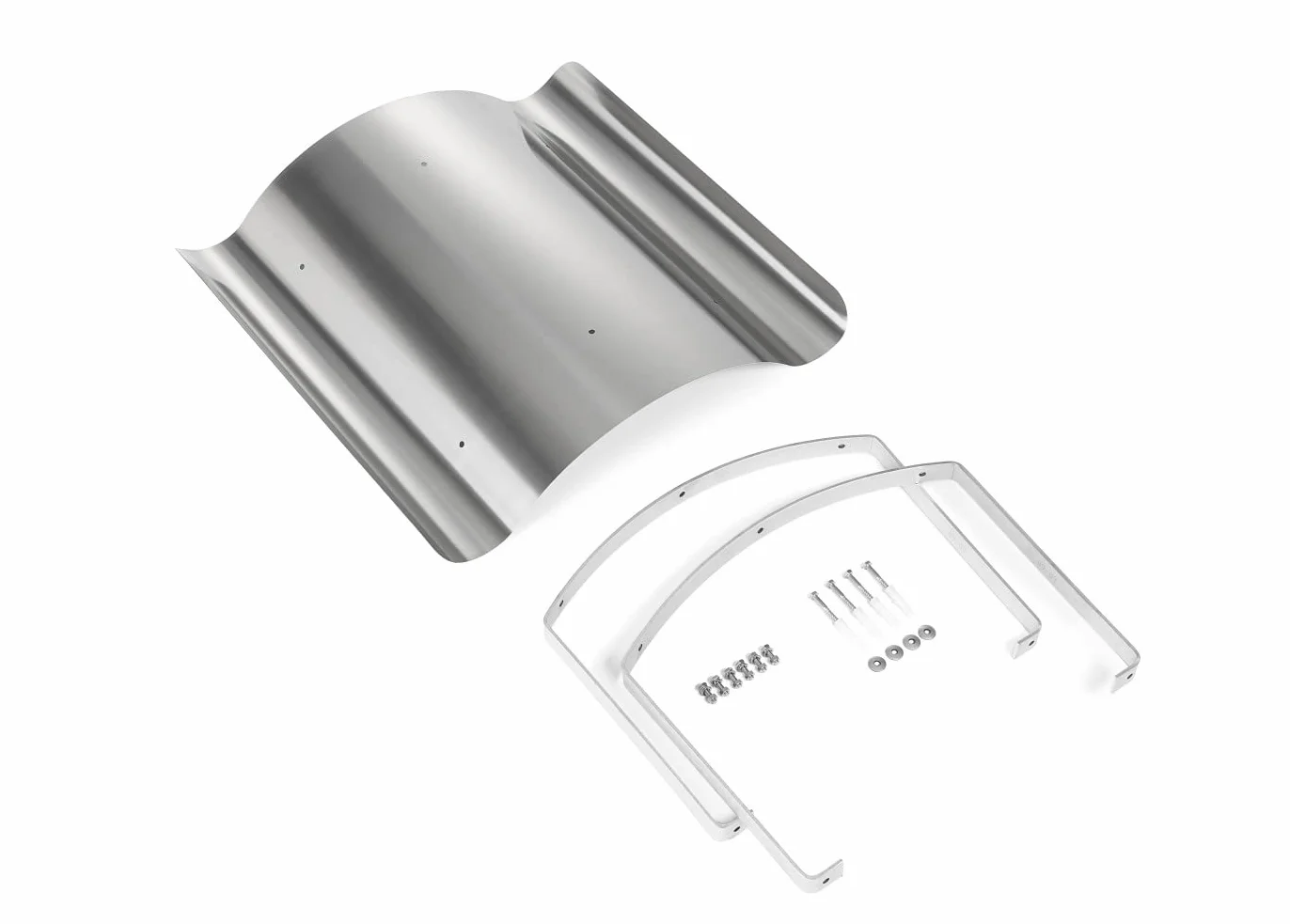 STERR Cappello Antipioggia per Canna Fumaria 50 x 50 cm - Coperchio per Caminetto in Acciaio Inox Canna Fumaria, Canna Fumaria in Acciaio Inox - Kit per Canna Fumaria - RCP5050
