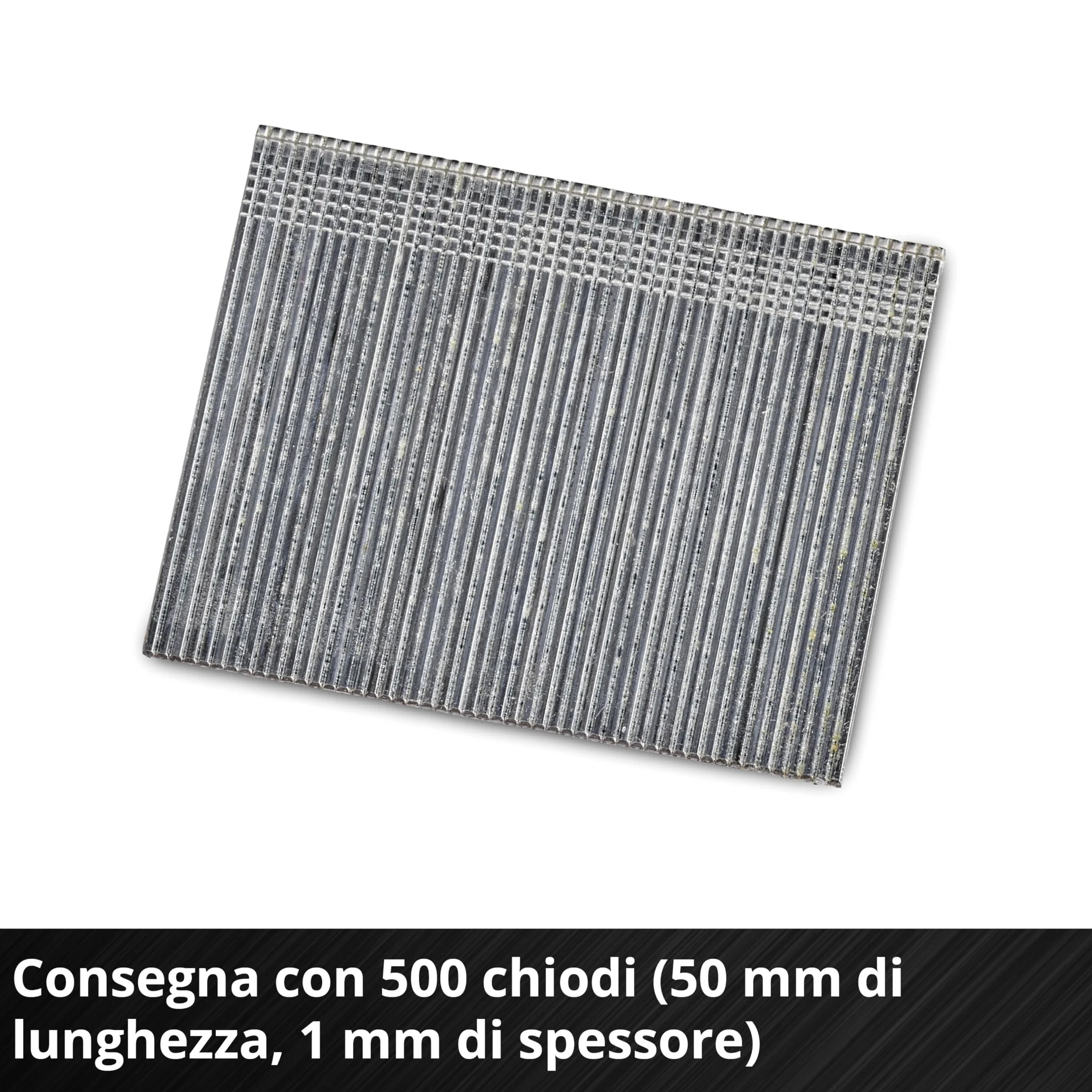Chiodatrice a batteria FIXETTO 18/50 N Power X-Change Einhell (18 V, 60 colpi/min, mass. 50 mm di lungh. del chiodo, regol. profondità, colpo singolo/serie di colpi, incl. 500 chiodi, senza batteria)