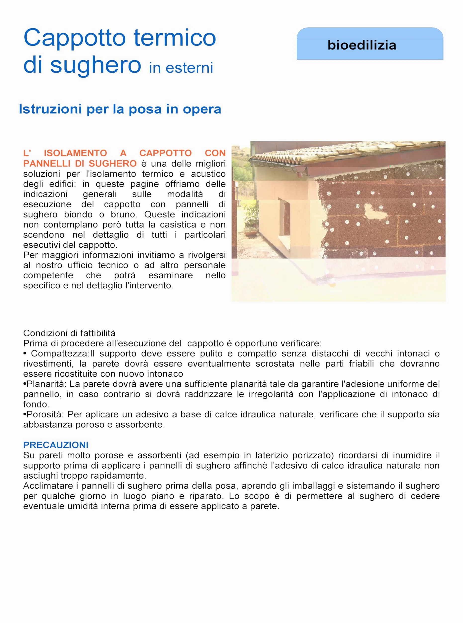 FUTURAZeta Pannelli Sughero Biondo Naturale (Spessore 4cm) Pannelli Isolanti Termici per Interni ed Esterni, Pannelli di Sughero per Pareti per Isolamento Termico ed Isolamento Acustico (8)