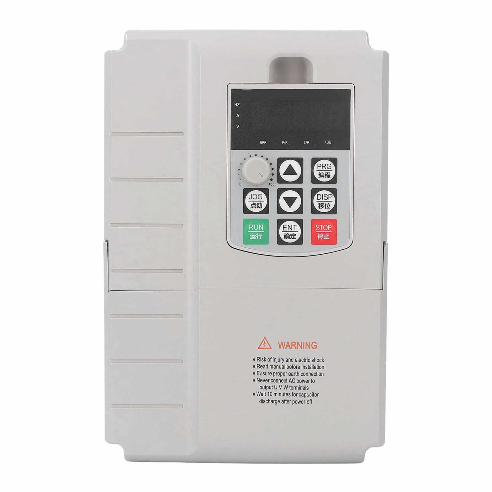 Inverter per Uso Generico 4KW 25A, Filtro Integrato, Controllo PWM, Ingresso Monofase 220 V, Uscita Trifase 380 V, per Ventilatori, Pompe, Compressori D'aria