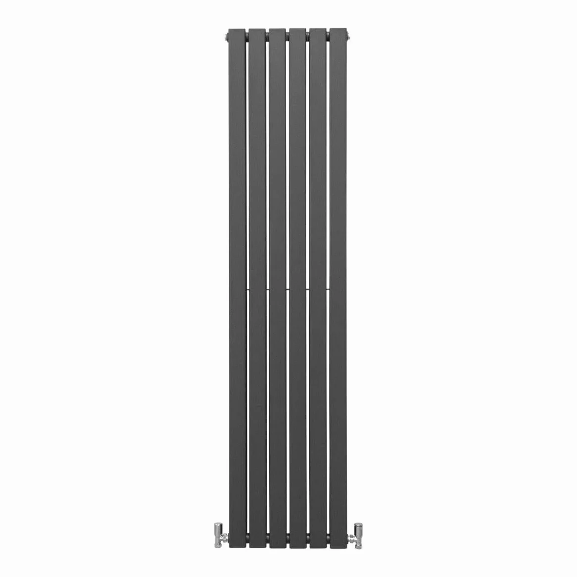 Radiatori Termosifoni in Acciaio Calorifero a Doppio Strato a Pannelli Piatti Riscaldamento Centralizzato Colonna Termosifone Orizzontale Radiatore a Parete - Grigio Antracite - 180 x 42 cm