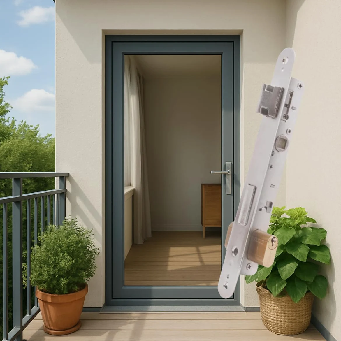Lince 3017001-5550 - lock (in alluminio, 14 mm)