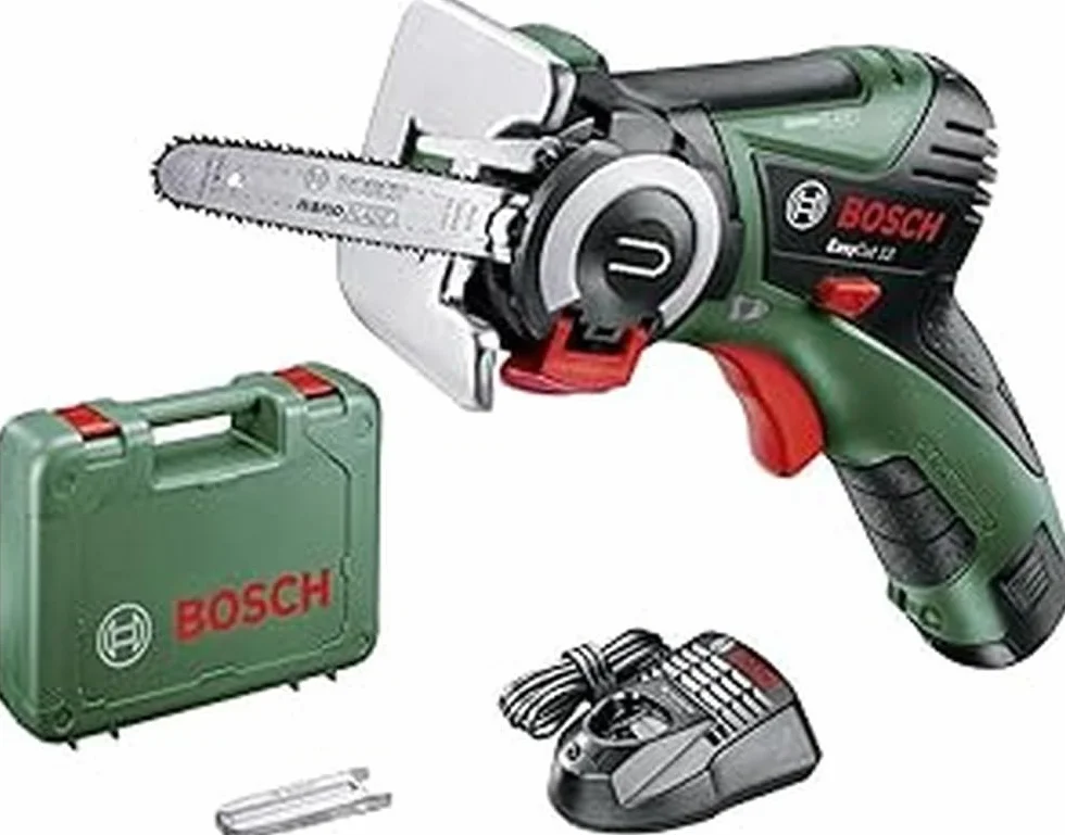 Bosch Home and Garden 06033C9000 Easycut 12 - Microsega Con Microlama Nanoblade Wood Speed 65 Mm, 0 – 4.100 Giri/Min, 12 V, Verde, ‎38.6 x 9.9 x 29.1 cm, 900 grammi