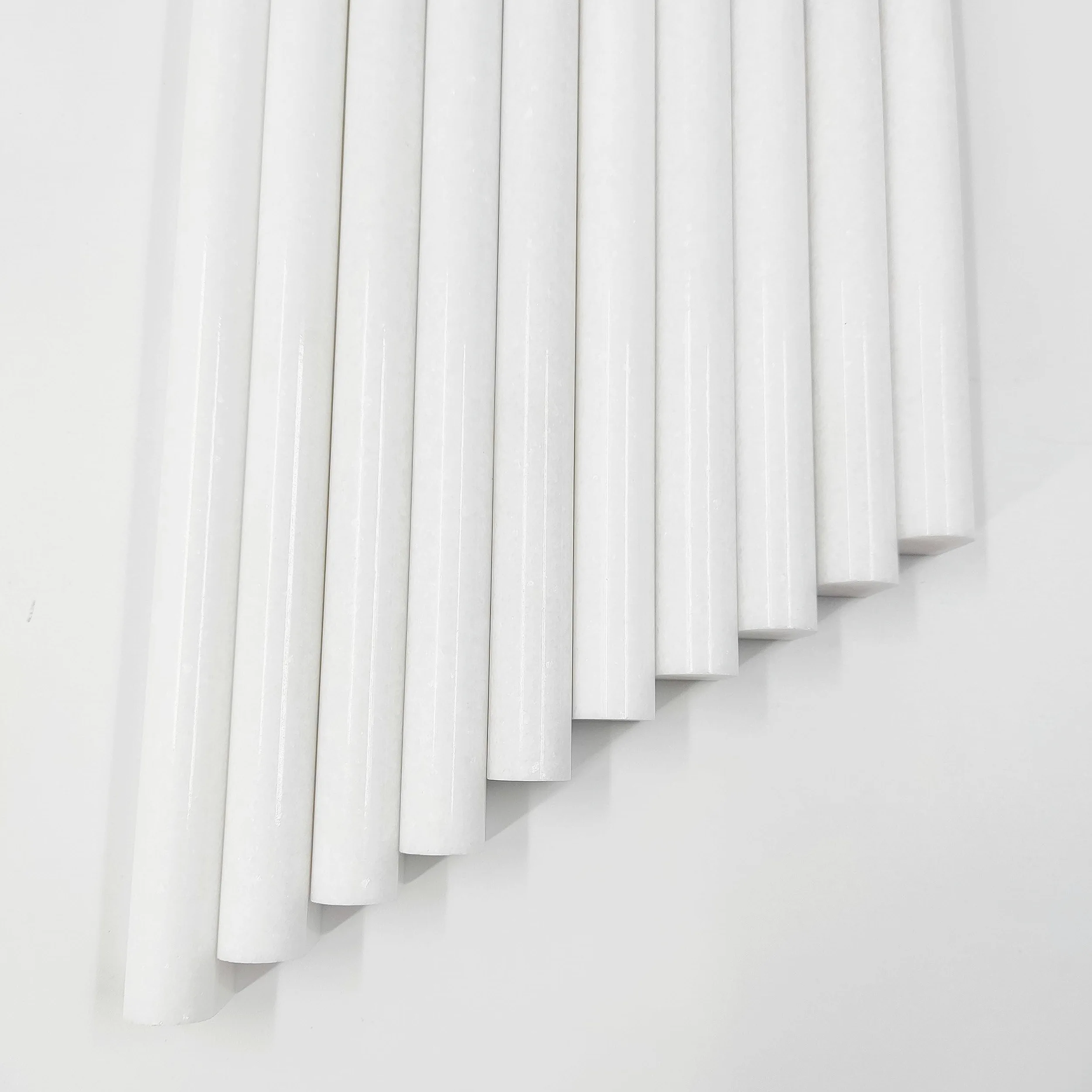 15 piastrelle greche in marmo bianco lucido, bordo da 30,5 cm, per bagno, backsplash, cucina, doccia (bianco)