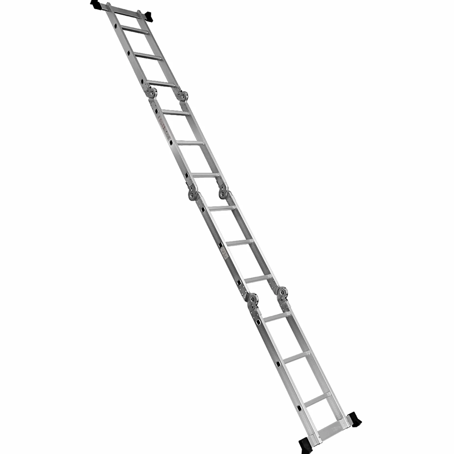 COSTWAY Scala Pieghevole Multiuso, Scala Estensibile con Struttura in Alluminio, Facile da Conservare, Piccola Scala per Uso Interno ed Esterno