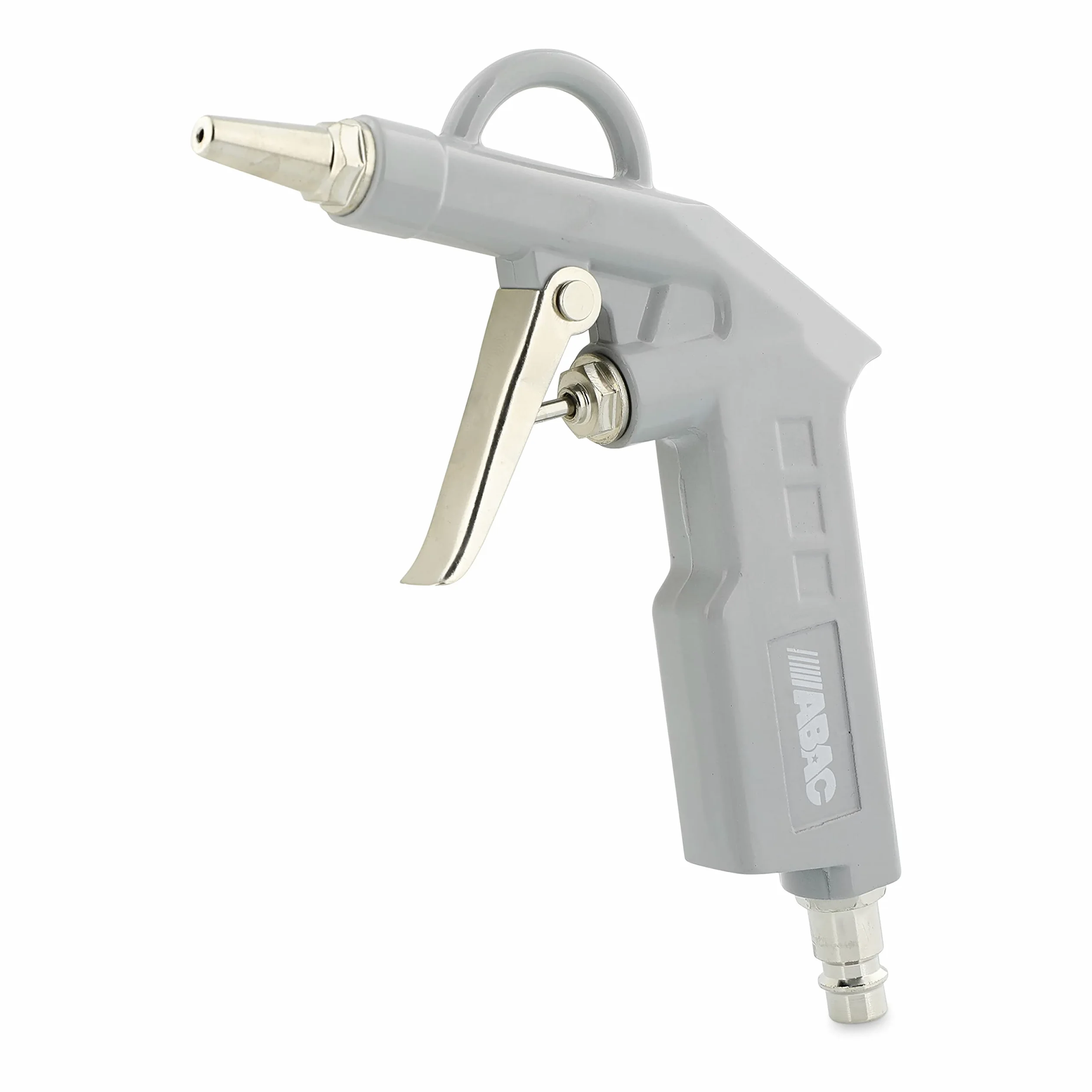 ABAC Kit Accessori per Compressore 8 Pezzi G-810AL, Inclusi Gonfiagomme con Manometro, Pistola di Soffiaggio, Pistola a Spruzzo per Vernice 1L, Pistola di Lavaggio 0.9L, Tubo a Spirale 5 m