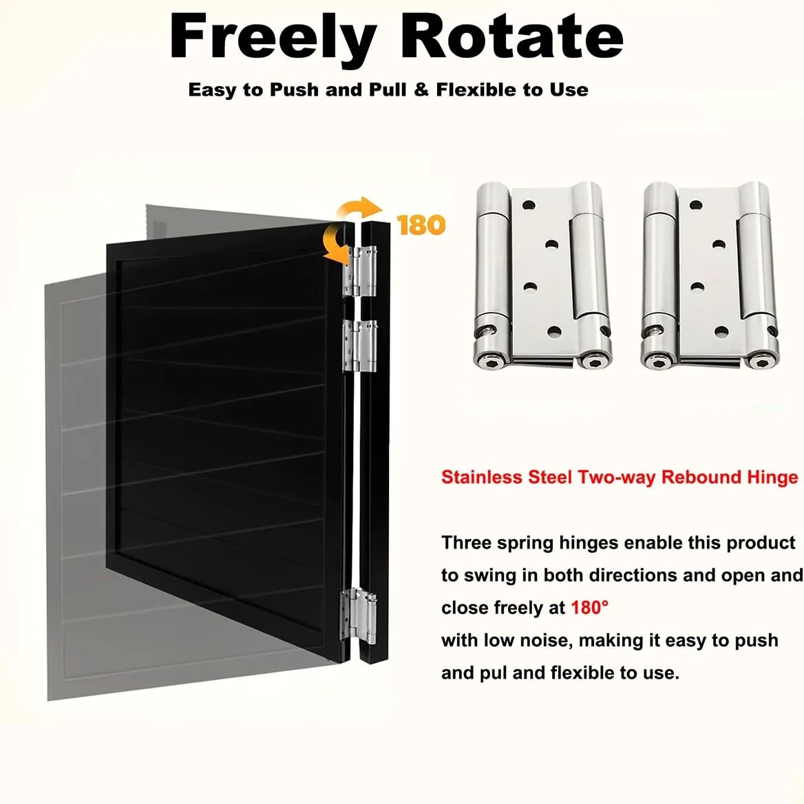 Porta a Battente in Legno, Porta da Saloon oscillante, Singola Porte Battente Interne Porte a Mezza Vita per Bar, Giardino e salotti, con Chiusura Automatica(White,30.7"x39.4"(78x100cm))