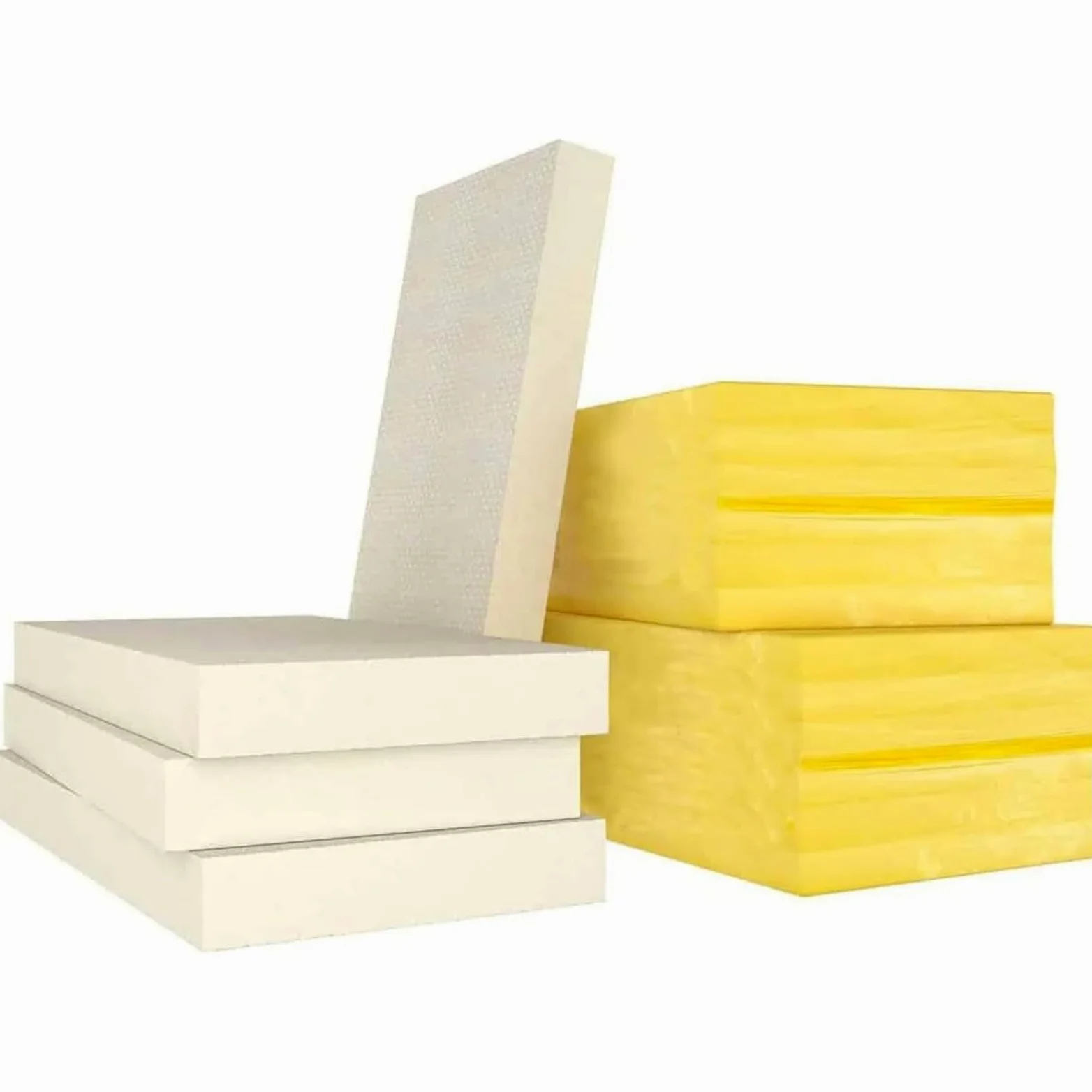 Pannelli in Xps, Isolante Termico, Lastra in Polistirene Estruso 58 cm x 122 cm, spessore 1 cm, per Isolamento, Coperture, Tetti, Pareti (50)
