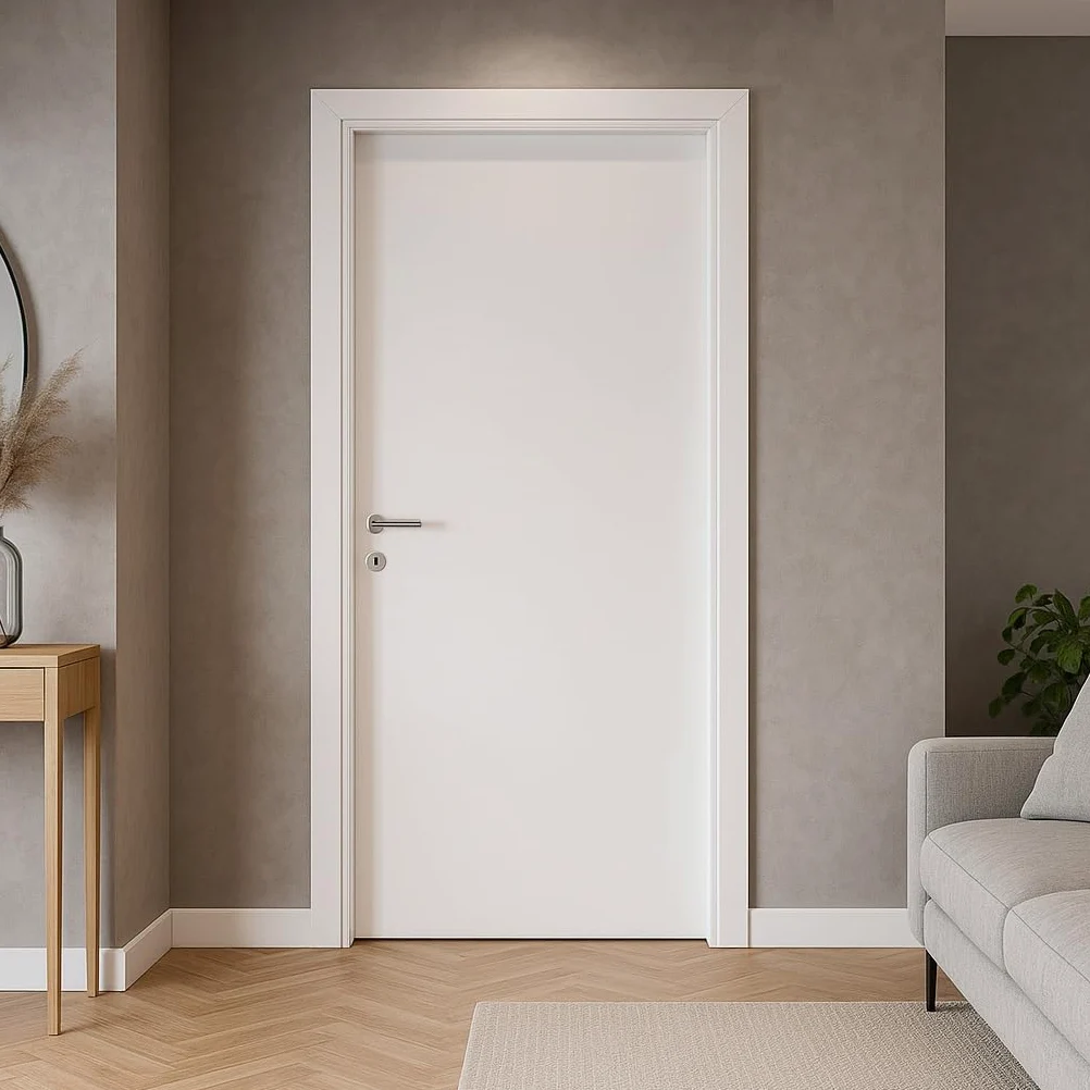 Porta da Interno a Battente Handy Luca in Microlaminato h 210cm Bianco (70 x 210 cm)