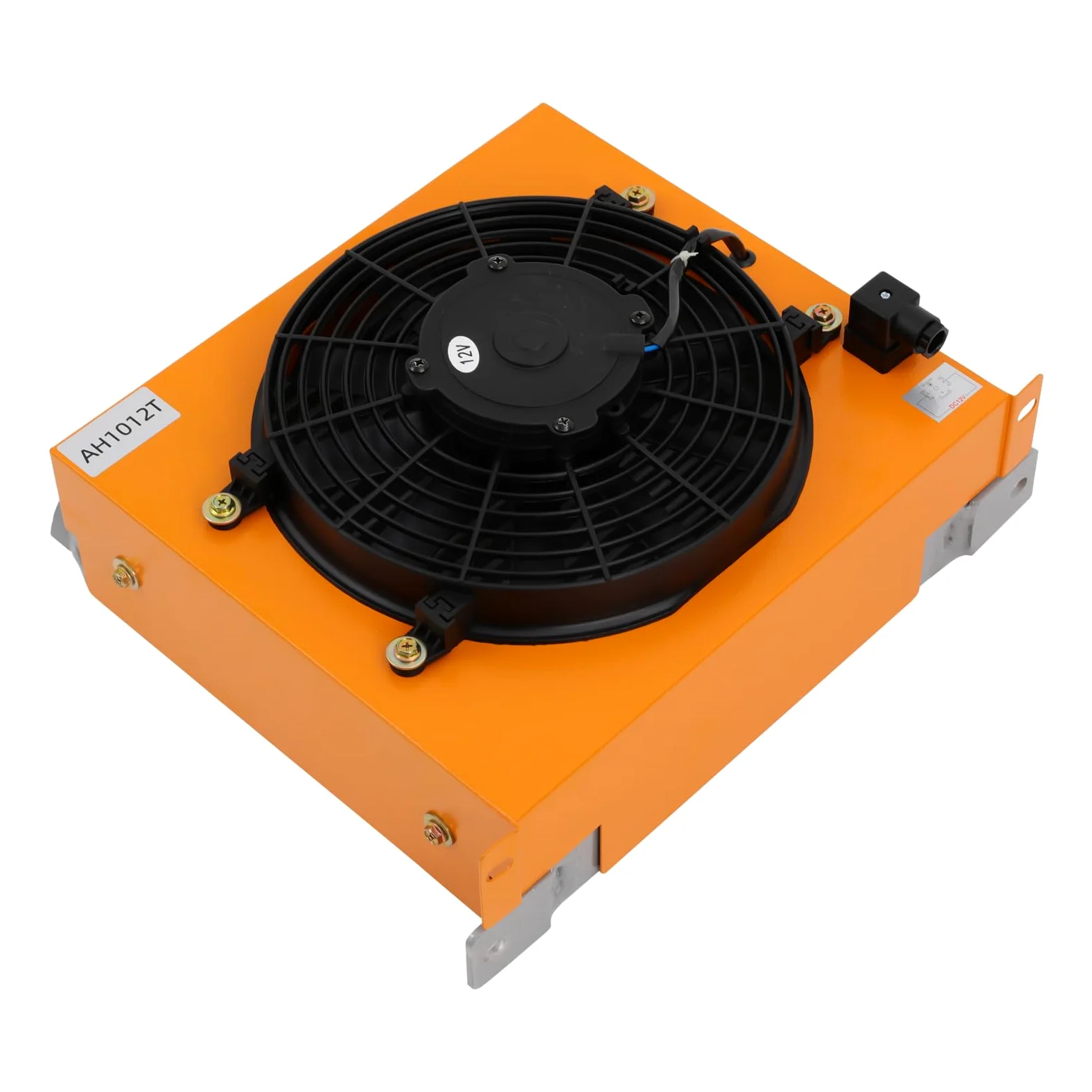 Raffreddatore d'aria idraulico DC 12 V Raffreddatore ad olio raffreddato ad aria 120 W Radiatore olio idraulico 100 l/min