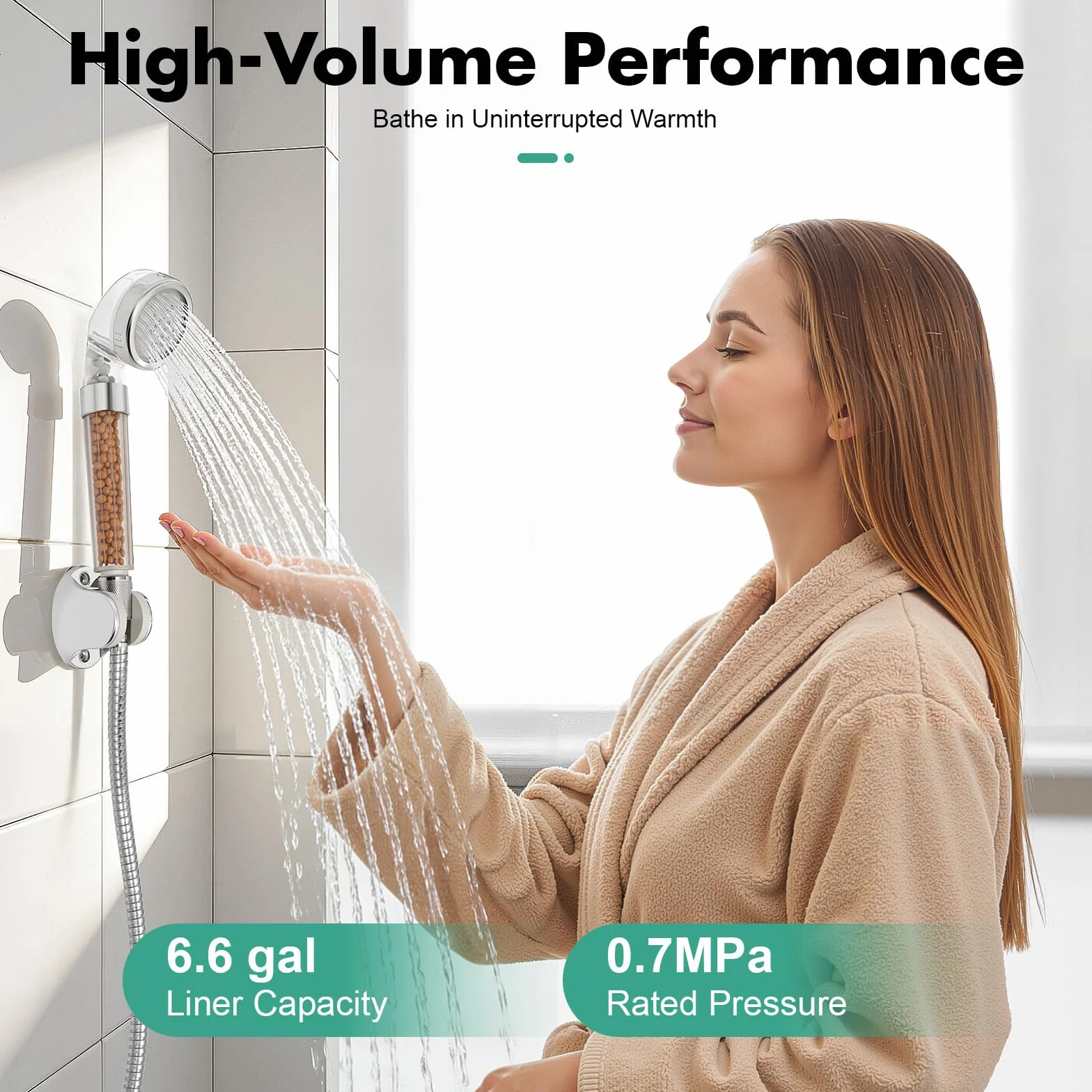 Scaldacqua Elettrico 220V 2000W 25 Litri Alta Capacità, Temperatura (25-75 °C) con Comando a Pulsante Display Digitale, Adatto per Cucine, Servizi Igienici, Bagni, Camper, ecc