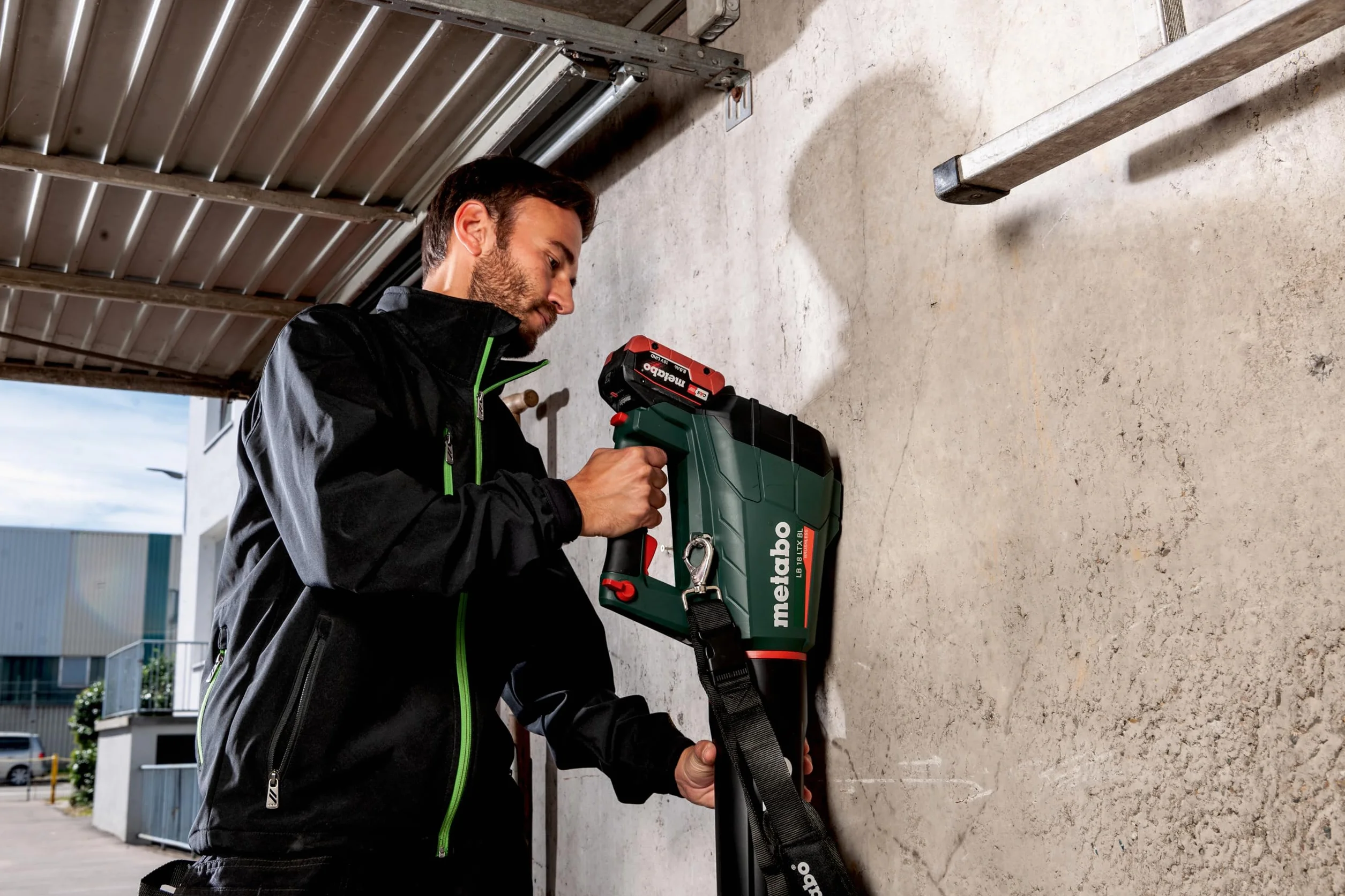 Metabo soffiatore a batteria LB 18 LTX BL – 601607850 – 18 V – Soffiatore silenzioso con motore potente e flusso d’aria costante – Senza batteria né caricatore