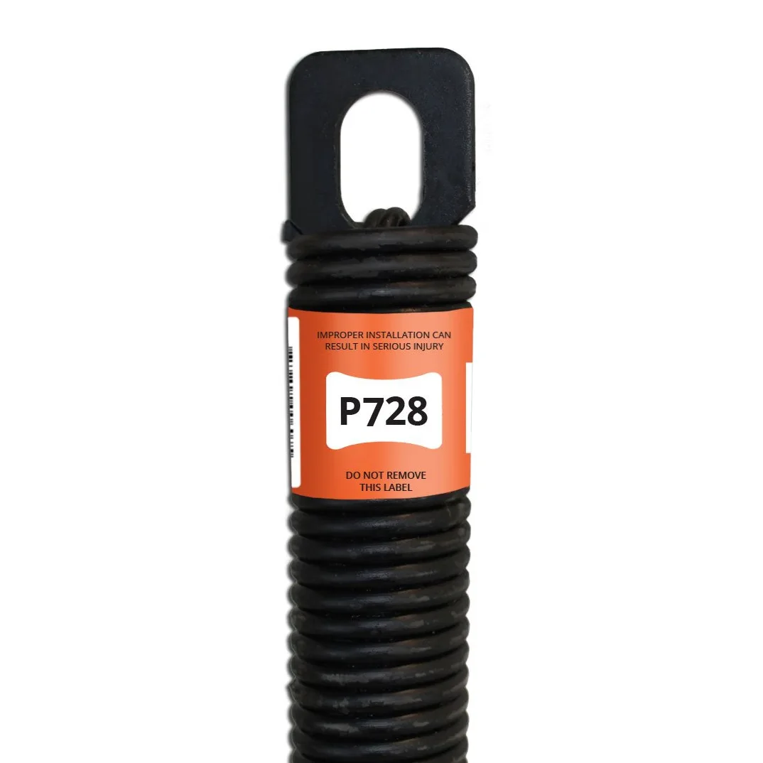 P728 - Molla per porta del garage, 28 cm, filo #7
