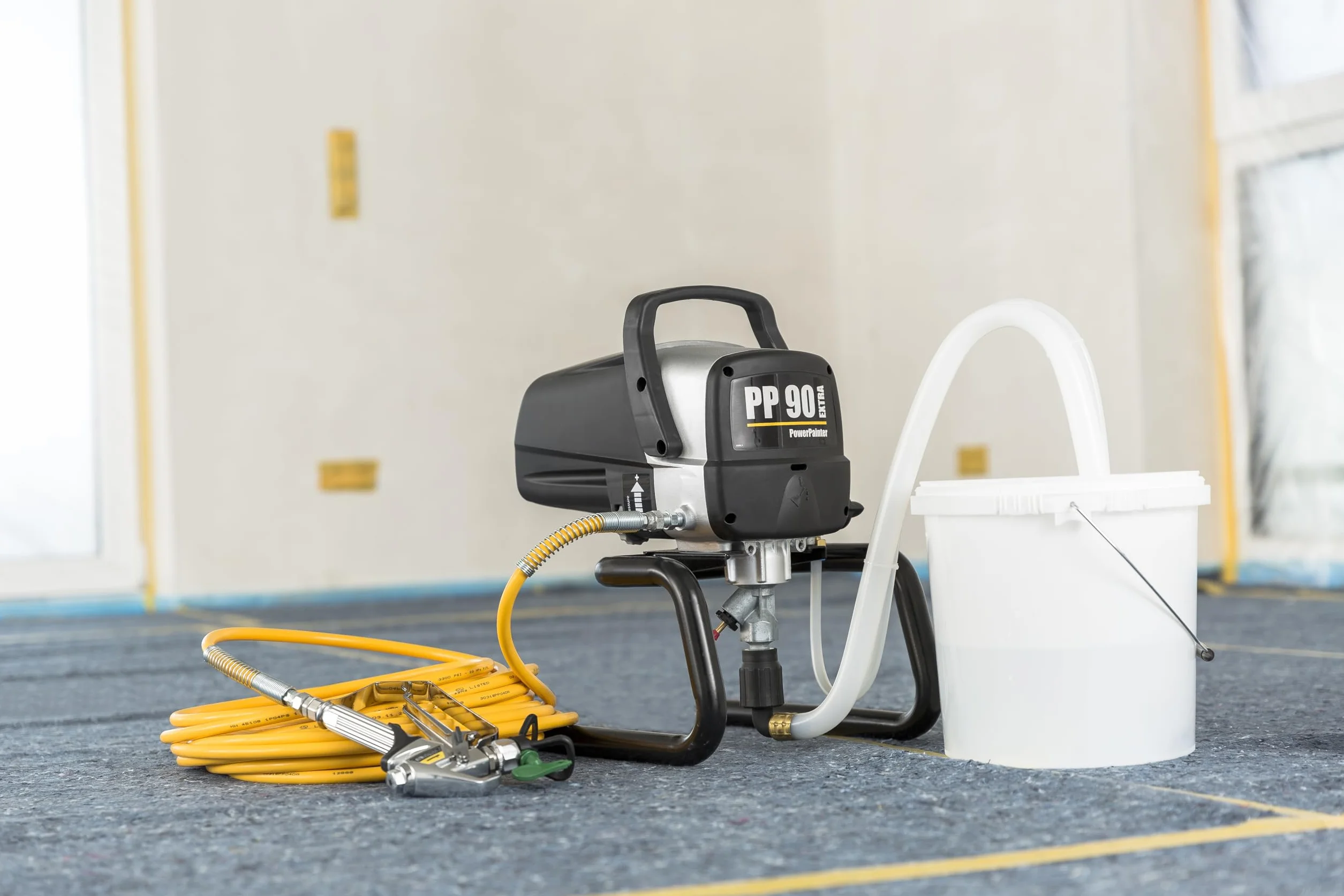 WAGNER Airless Spruzzatore di Vernice Power Painter 90 Extra Skid HEA su rastrelliera Multicolore