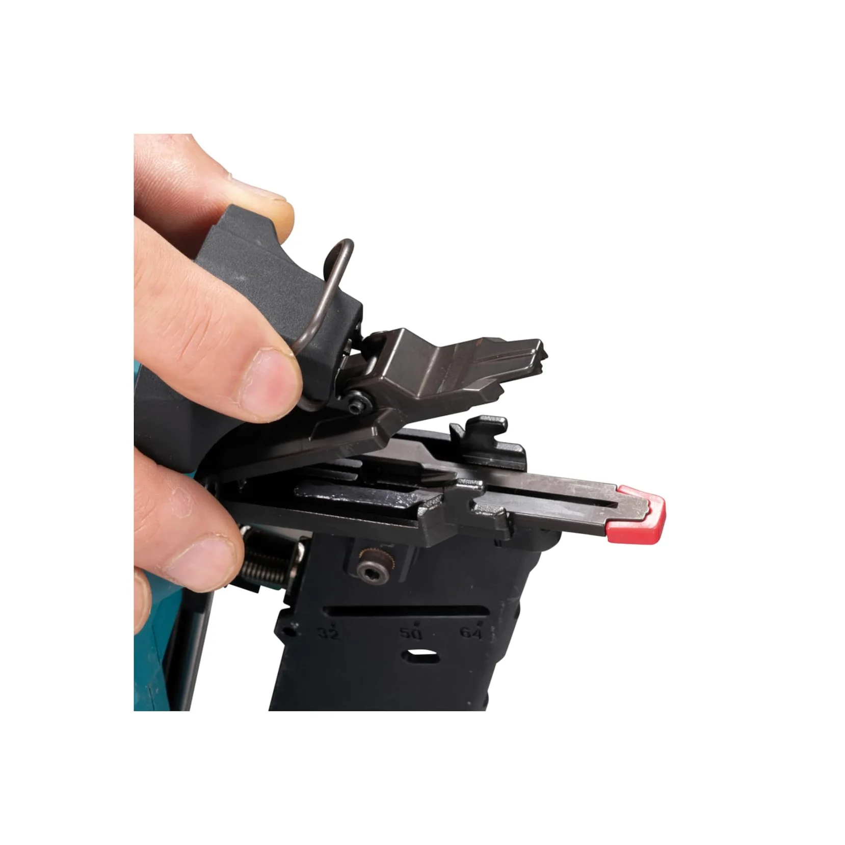 Makita DBN601ZJ, 18 V, Li-ion LXT, chiodatrice a batteria brushless per rifiniture, fornita in una valigetta Makpac, batterie e caricabatterie non inclusi