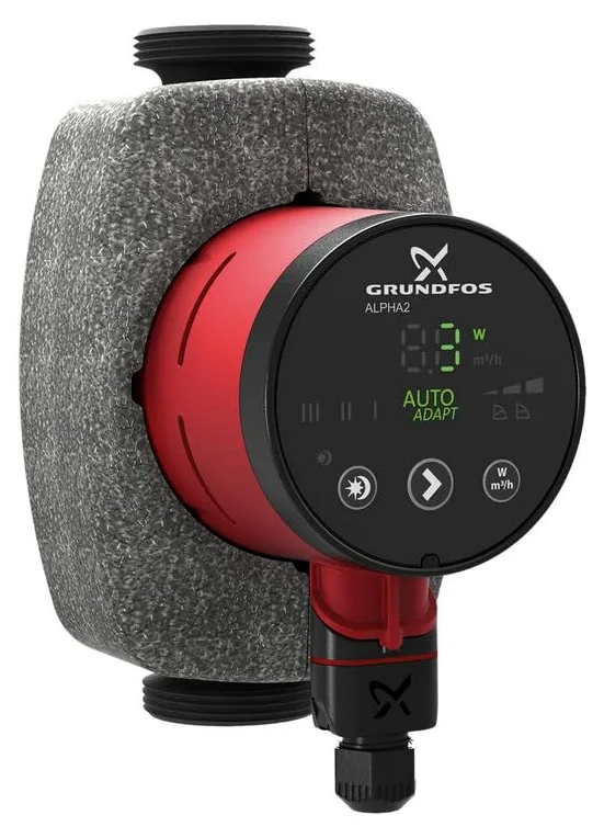 Grundfos Pompa di circolazione di riscaldamento ALPHA2 230 V PN 10 180 mm tipo 25-60 Rp 1Z