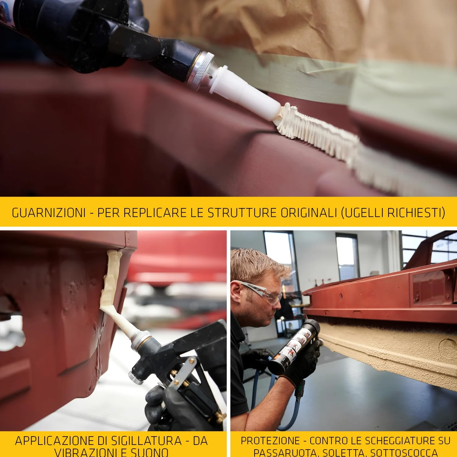 SIKA - Pistola a spruzzo per giunti - Sika Spray Gun - Applicazione facile con aria compressa - Ideale per Sikaflex-529 Evolution - Finitura liscia su giunzioni e pieghe - Massima precisione