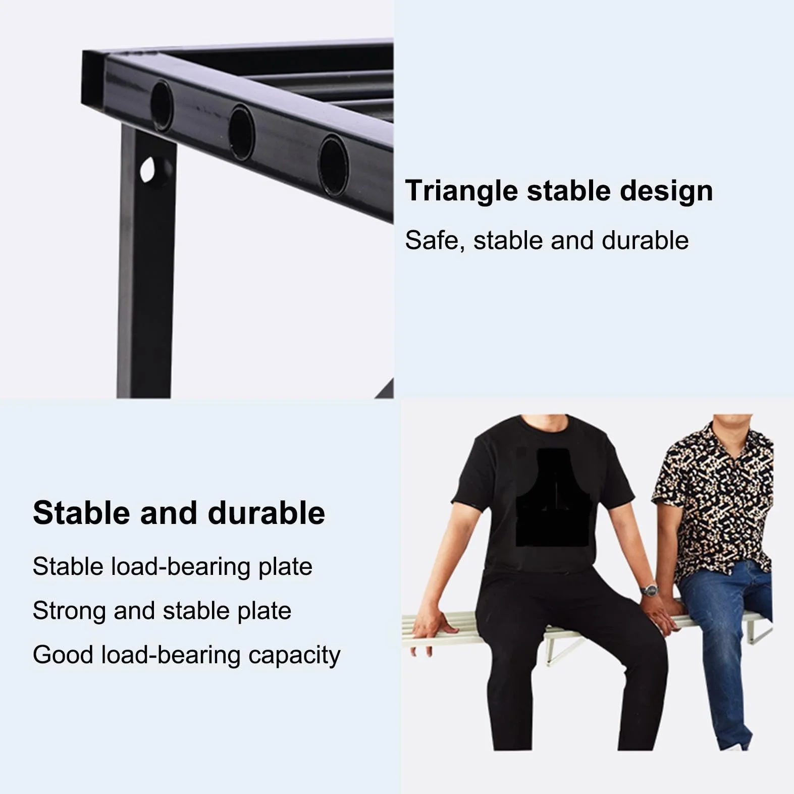 Scaffali per Garage per carichi Pesanti Scaffali sospesi, Scaffali per Organizer montati a Parete, Scaffali per Sistema di stoccaggio per Garage Scaffalature Metalliche Organizzatore di Strumenti