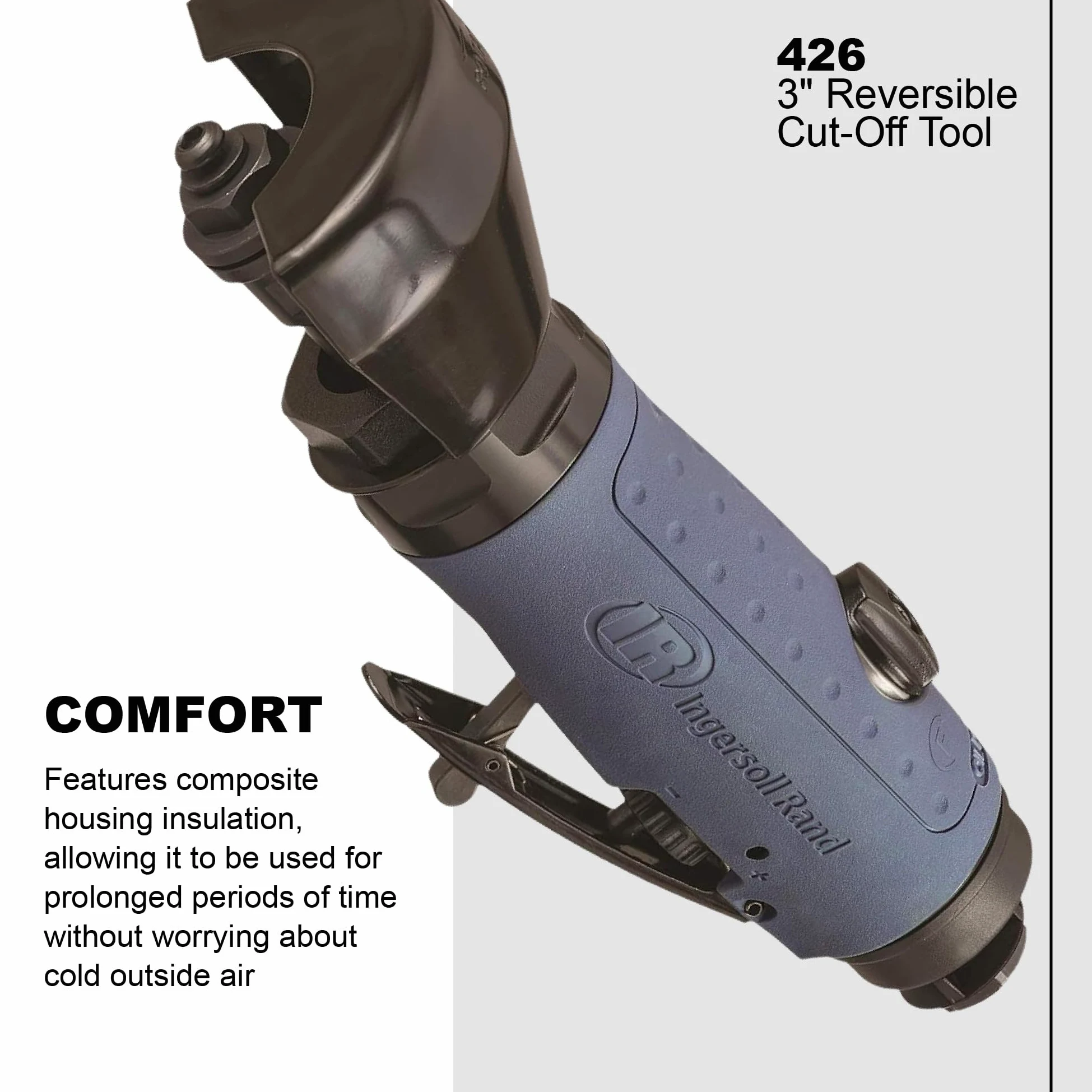 Ingersoll Rand Troncatrice 426, da 3” (75 mm), Silenziosa e Reversibile, Troncatrice per Metallo, Compatta e Leggera per Lavori Sicuri e Veloci
