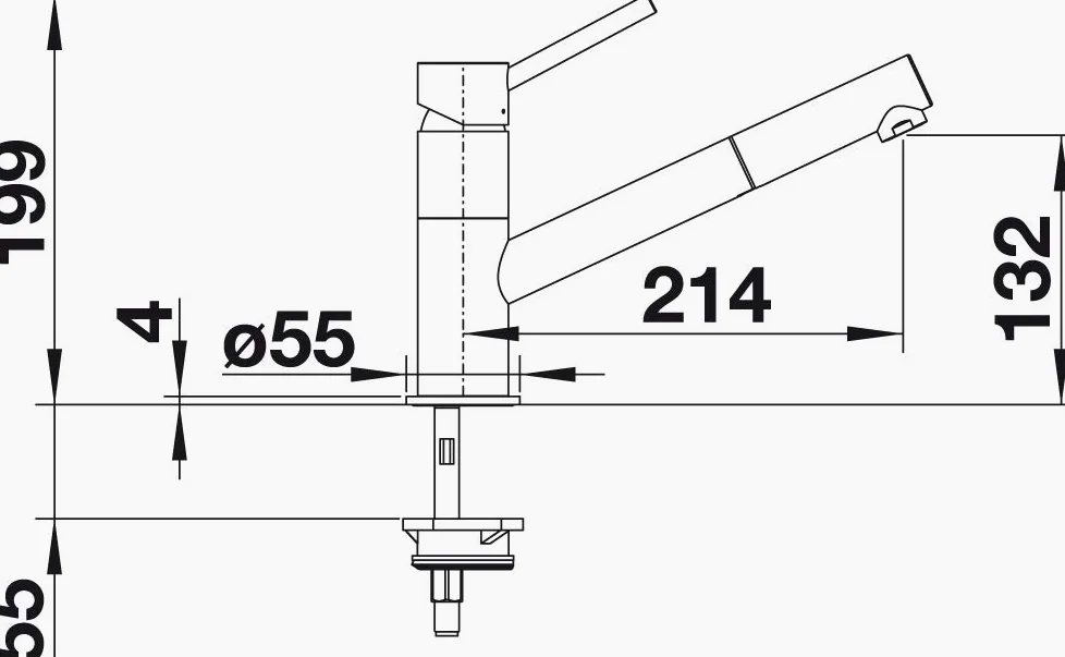 BLANCO 521503 KANO-S, cromato