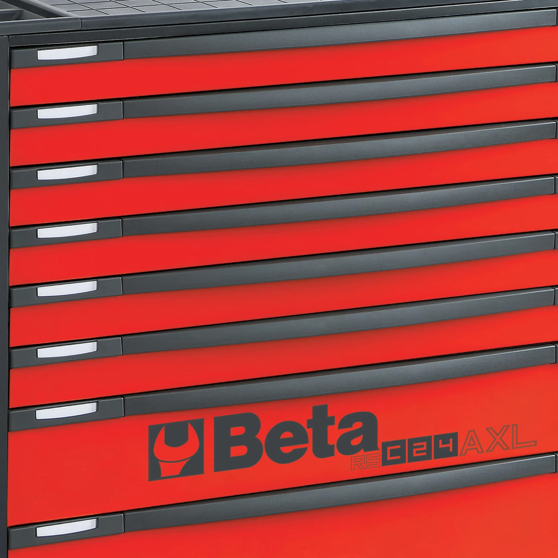 Beta RSC24AXL/8-R - Cassettiera porta attrezzi 8 cassetti, con sistema antiribaltamento, modello lungo