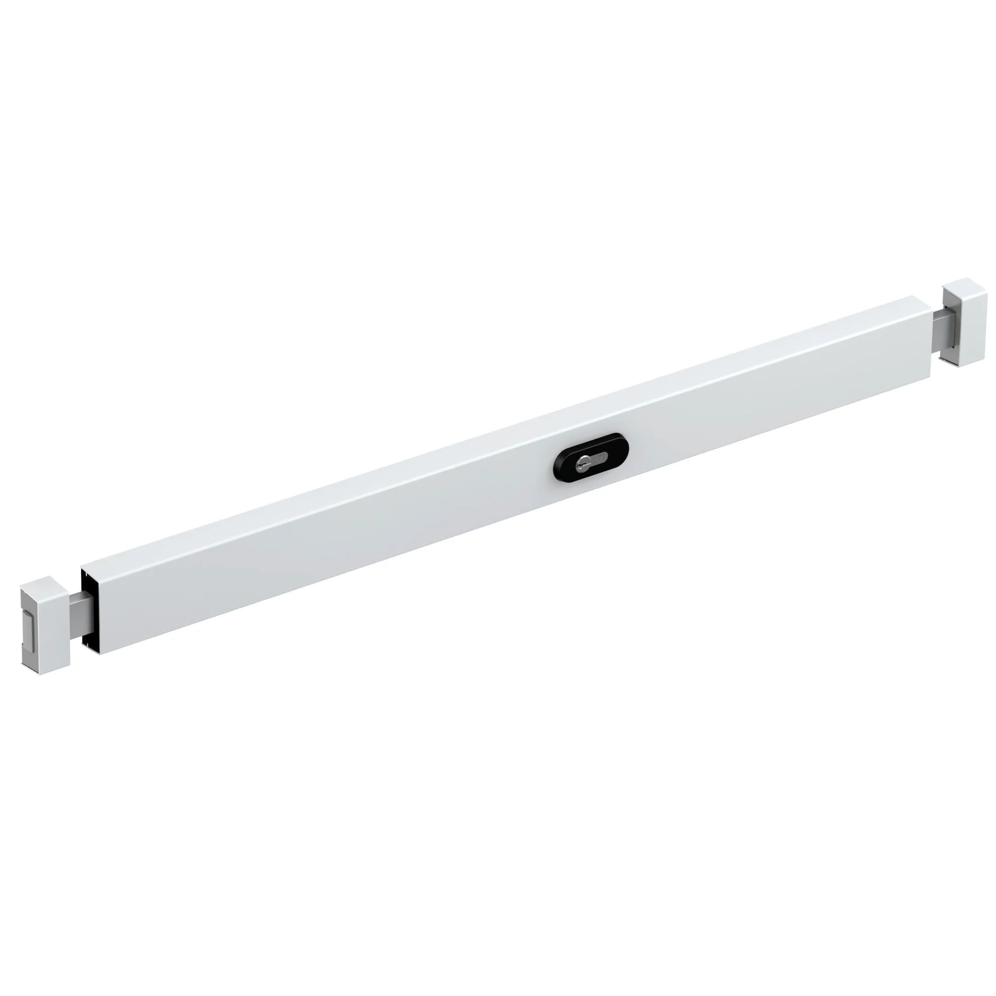 Basi spranga/serratura di sicurezza, 1 pezzi, 800 mm, Bianco, PR 800