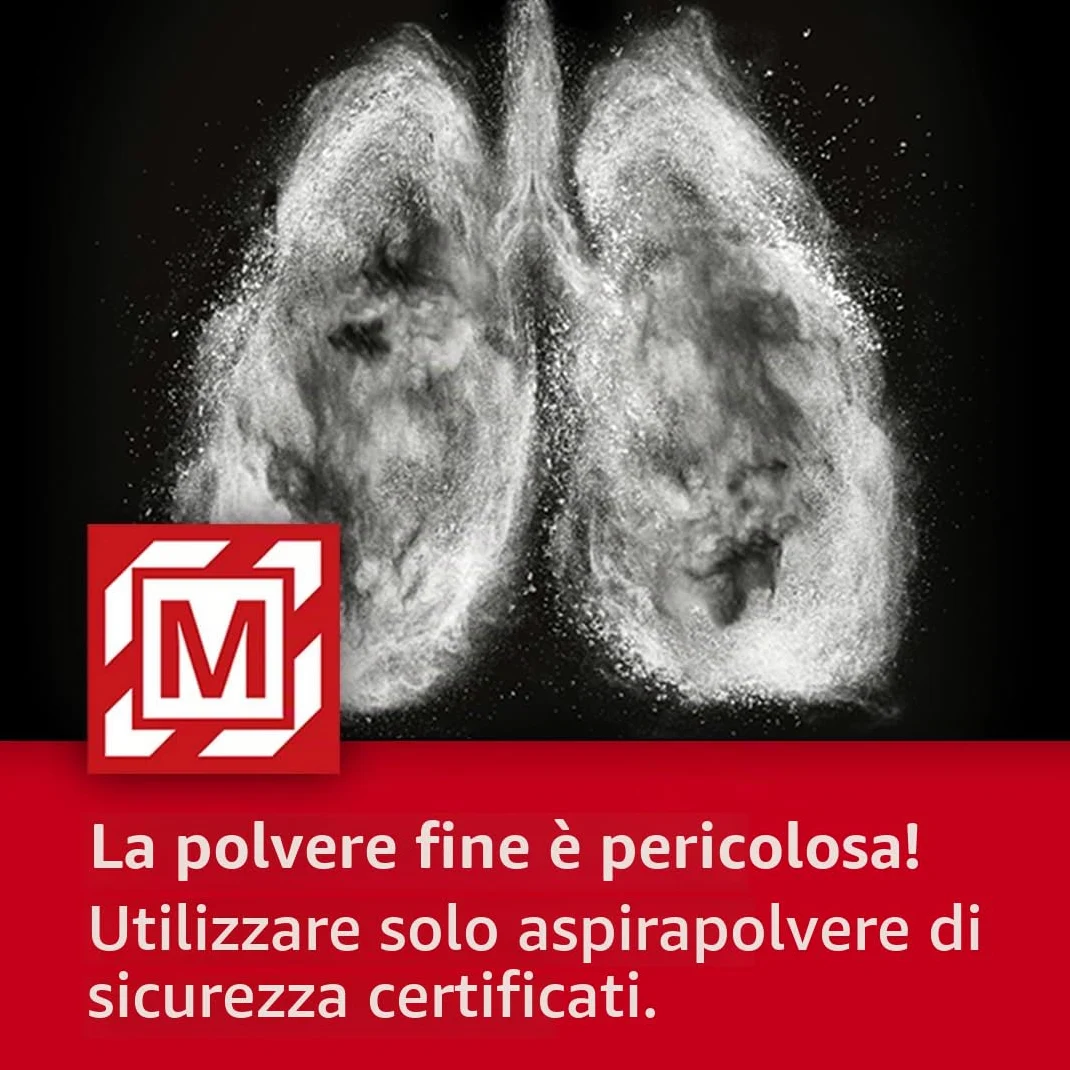 MENZER Dustfree Sistema di Levigatura a Secco Senza Polvere con LHS 225 VARIO + VCM 330