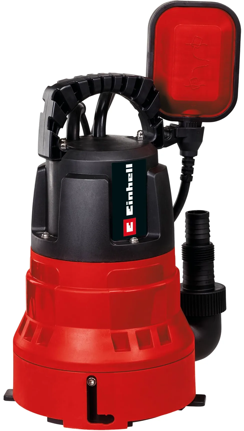 Pompa per acque scure GC-DP 7035 LL di Einhell (700 W, aspirazione superficiale fino a 1 mm, portata di 16.000 L/h, 0,8 bar, immersione fino a 7 m, commutabile per acque scure e chiare)