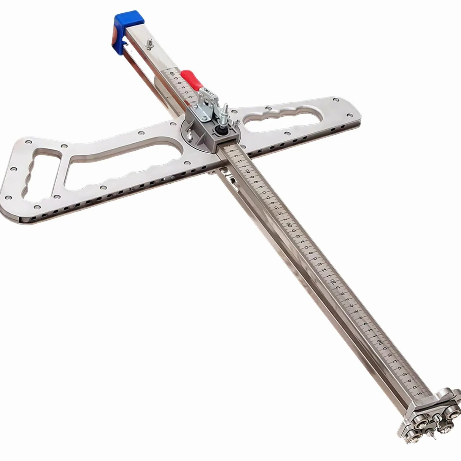 Taglierina per Cartongesso con Doppio Posizionamento,Strumento di Taglio Pieghevole per Cartongesso,Stabile e Preciso,Professionalmente Efficiente