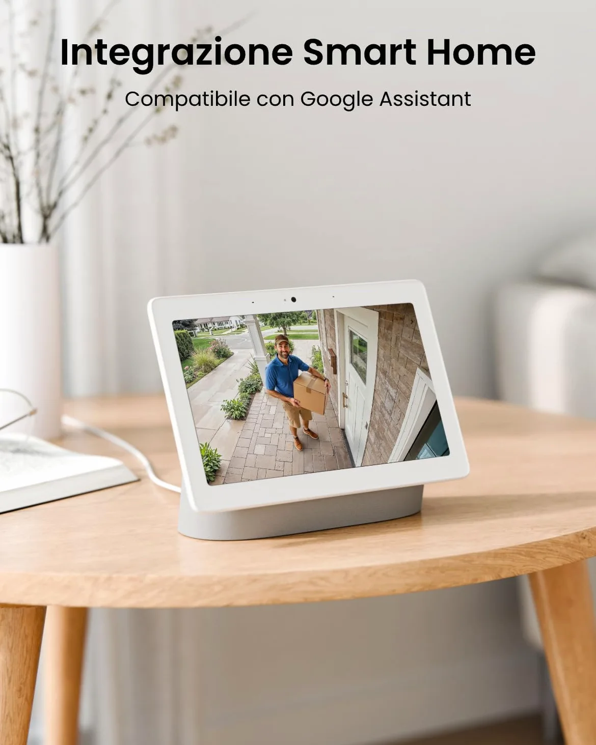 Reolink Home Hub Mini, Centro di Sicurezza All-in-One con Archiviazione Locale, Wi-Fi Dual-Band 2,4/5 GHz, Crittografia AES-128 di Livello Bancario, Accesso Remoto, Riproduzione Intelligente