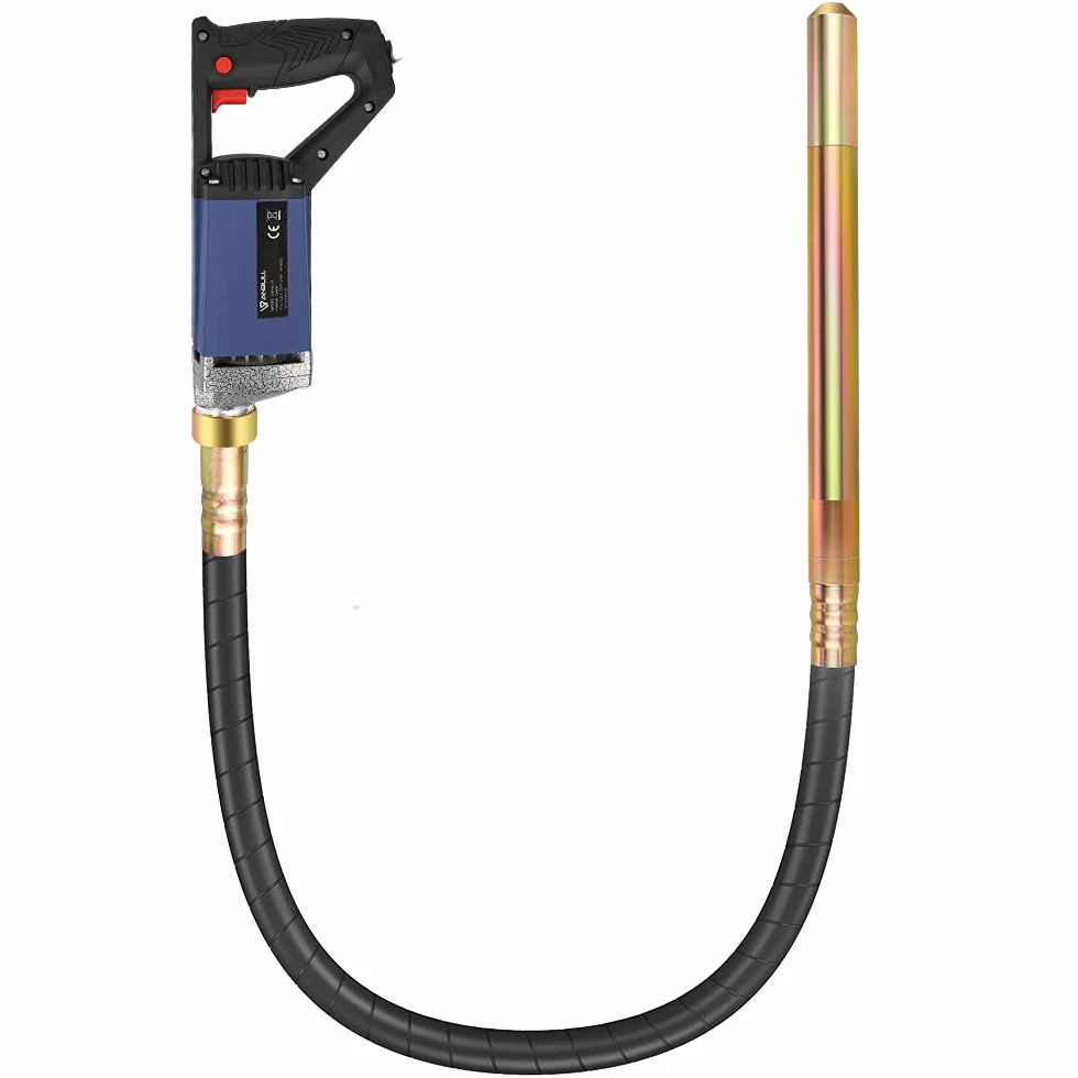 Anbull Vibratore elettrico per calcestruzzo, Lunghezza 2 m, diametro 35 mm, frequenza 4400 rpm