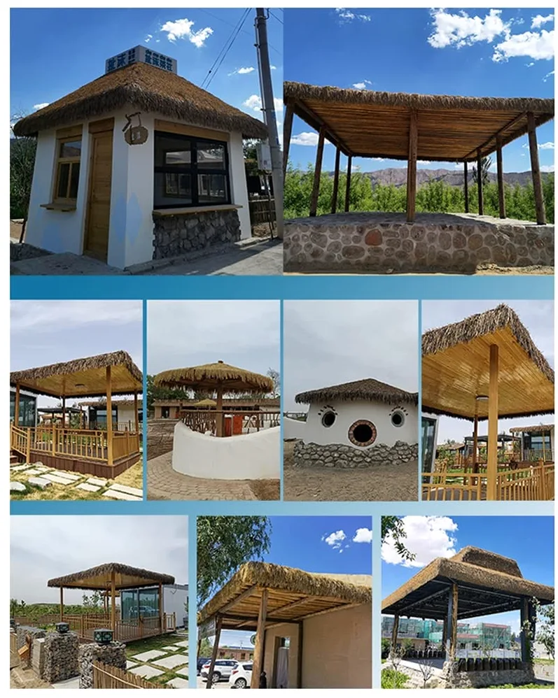 PE Finta Paglia Ignifuga Palma Artificiale Paglia Simulazione Rotolo Di Paglia 1x0.5m/39.4" X 19.7" Foglie Di Palma Sintetiche Tetto Di Paglia Tetto Di Paglia Per Tiki Bar Decorazione Del Giardino (C