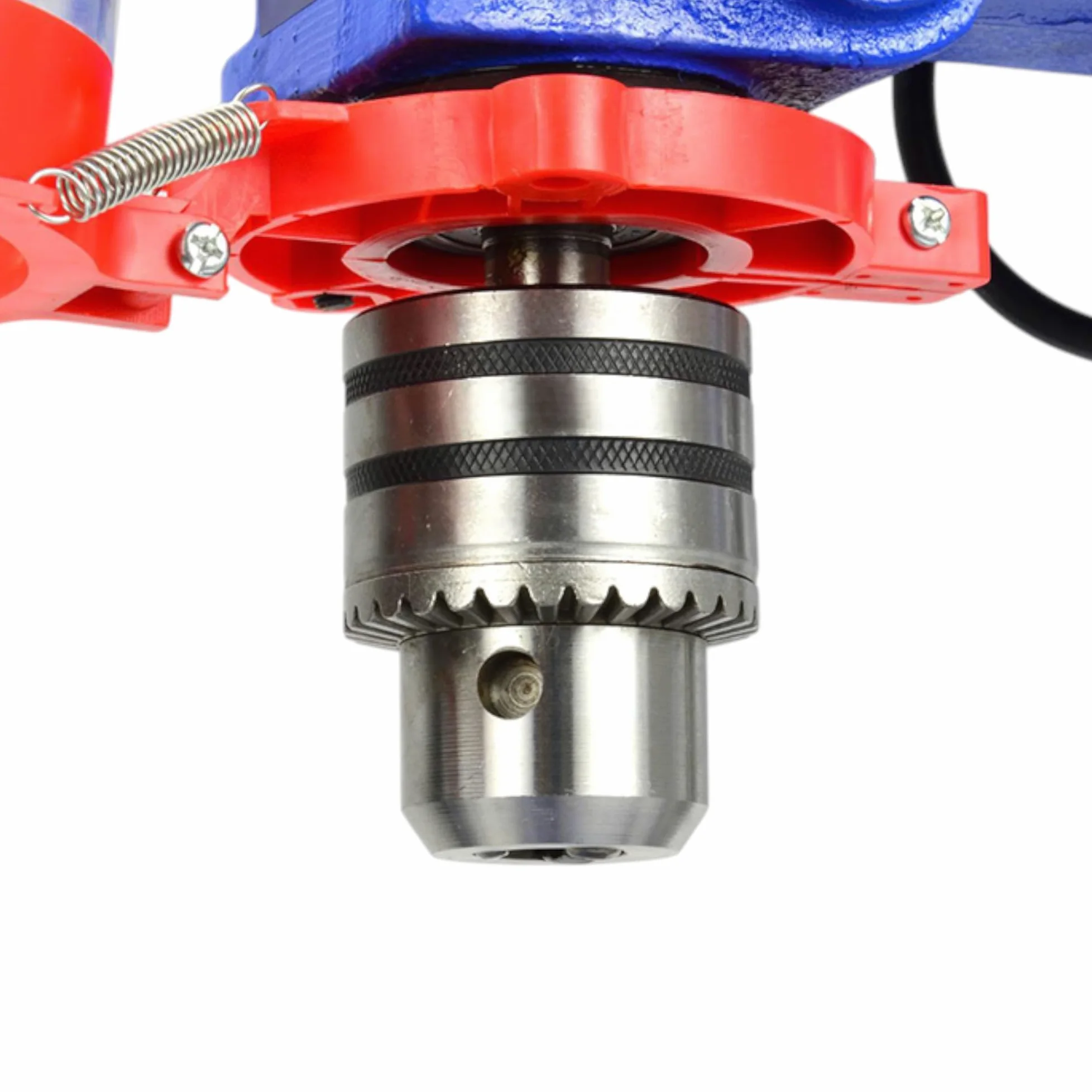 Trapano Elettrico a Colonna da Banco Potenza 350W Velocita 2650rpm Regolabile con Mandrino 13mm 580-2650RPM Arresto di profondità e Piano a Forare Regolabili Ampia Base