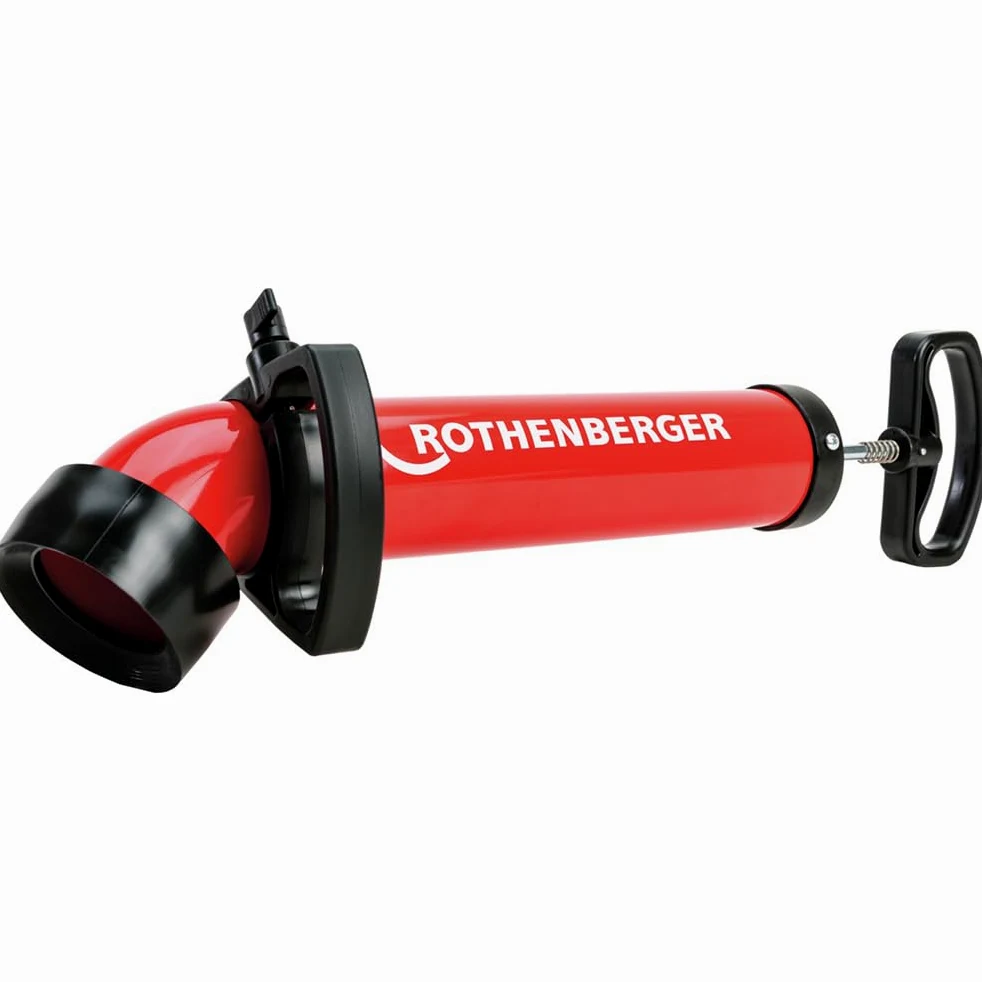 Rothenberger 1000001762 Ropump Super Plus - Set di pulitori per tubi con adattatore largo