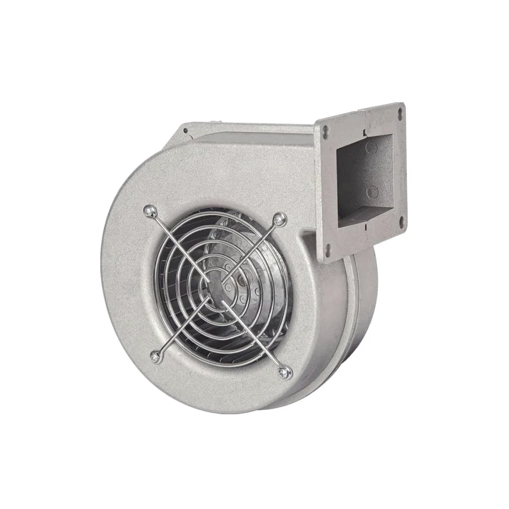 Ventola radiale in alluminio industriale, ventola radiale per caldaie in alluminio – 230 V – 250 m³/h fino a 600 m³/h (AKS160)