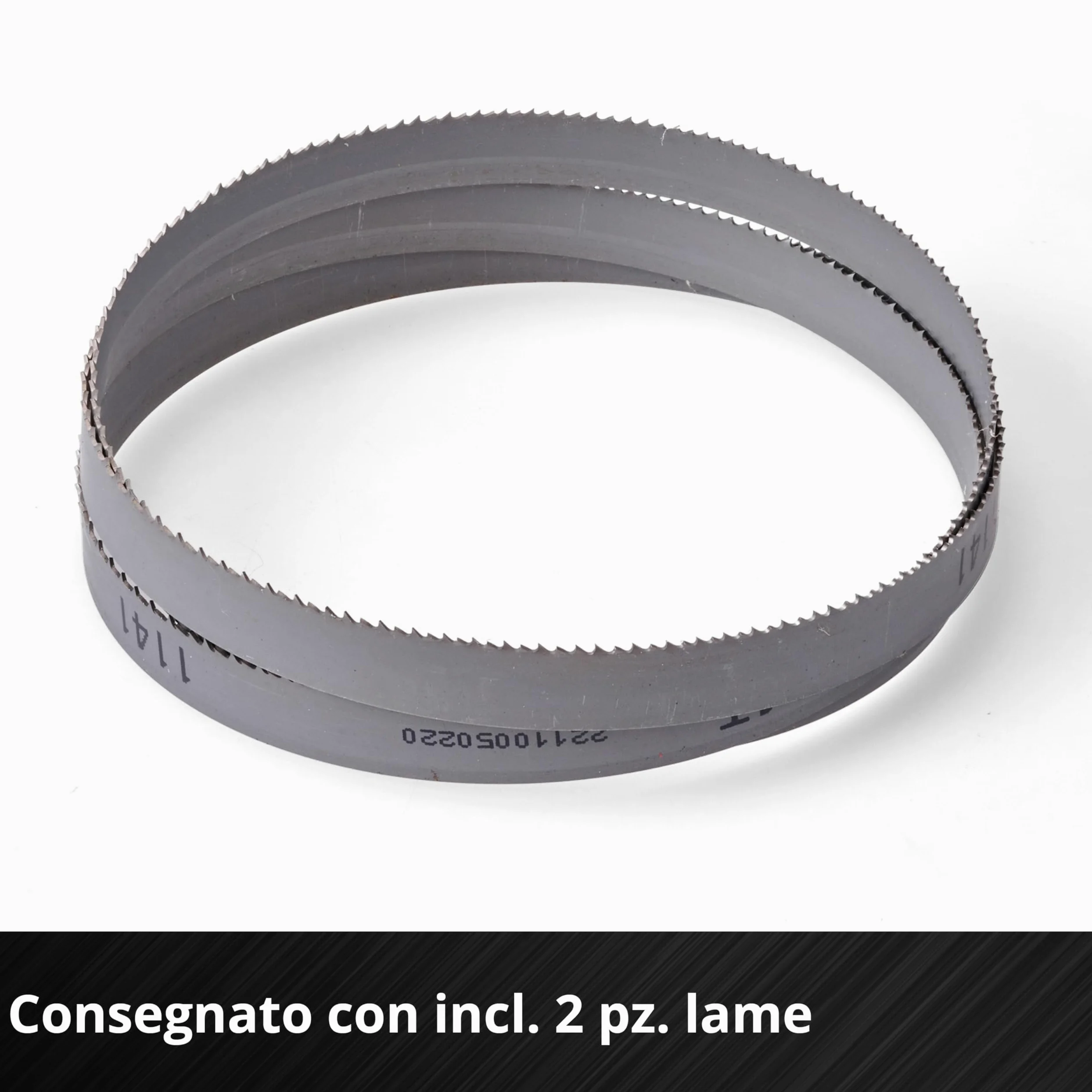 Einhell Sega a nastro per metallo a batteria TE-MB 18/127 U Li-Solo Power X-Change (18 V, altezza di taglio 115 mm, larghezza di taglio 127 mm, telaio inferiore, incl. 2 lame a nastro, senza batteria)