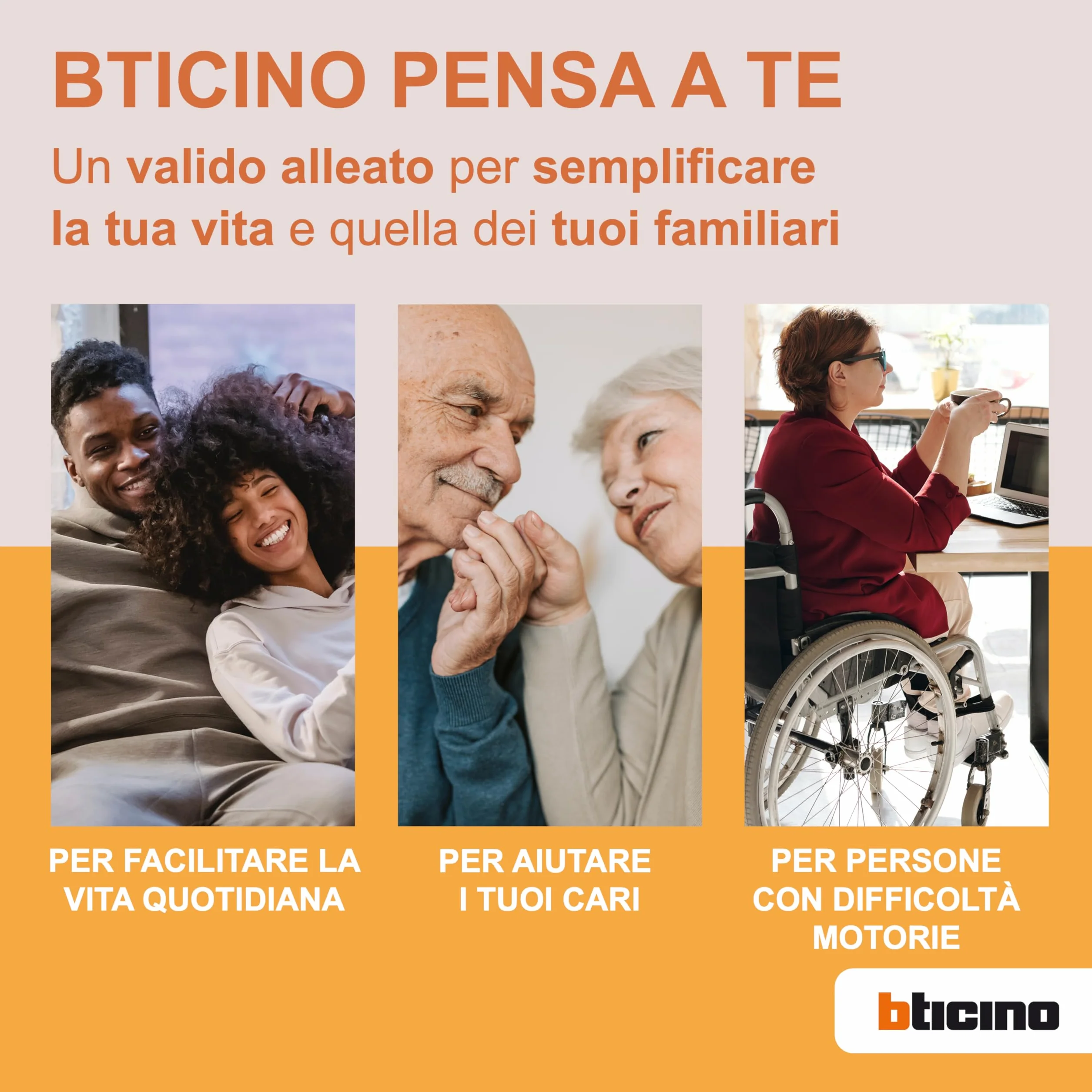 Bticino Axolute Interruttore Magnetotermico Bipolare, Grigio Tech