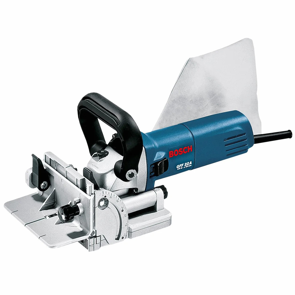 Bosch Professional GFF 22 A (L-BOXX) - Fresatrice a lamelle + lama in acciaio al carburo