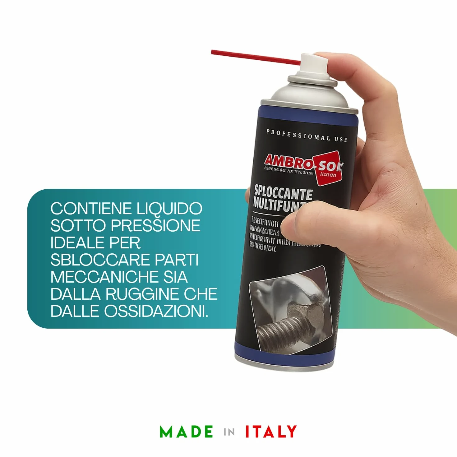 BOX 12pz SBLOCCANTE SVITOL MULTIFUNZIONE LUBRIFICANTE 400ML AMBROSOL