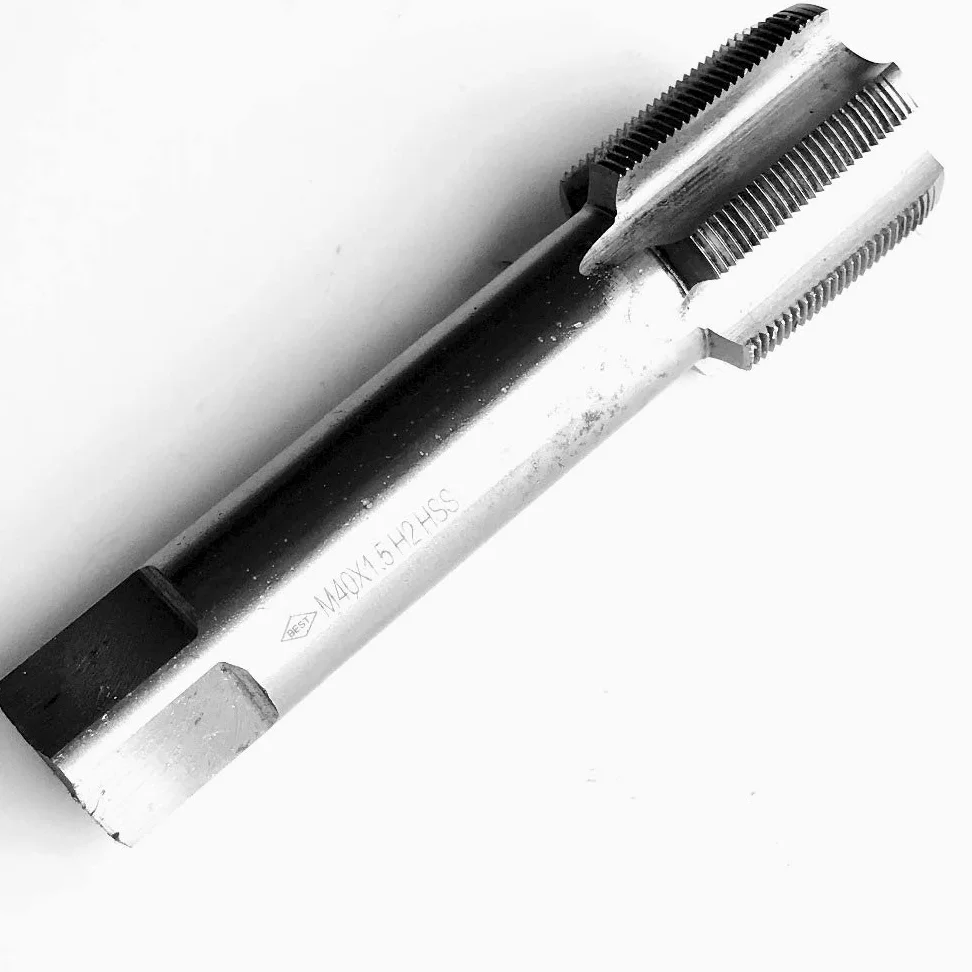 Maschiatore a macchina HSS M40/M41/M42/M43*0.5/0.75/1.0/1.25/1.5/2.0/2.5/3.0/4.0mm for filettatura metalIica (Size : M40x1.5)