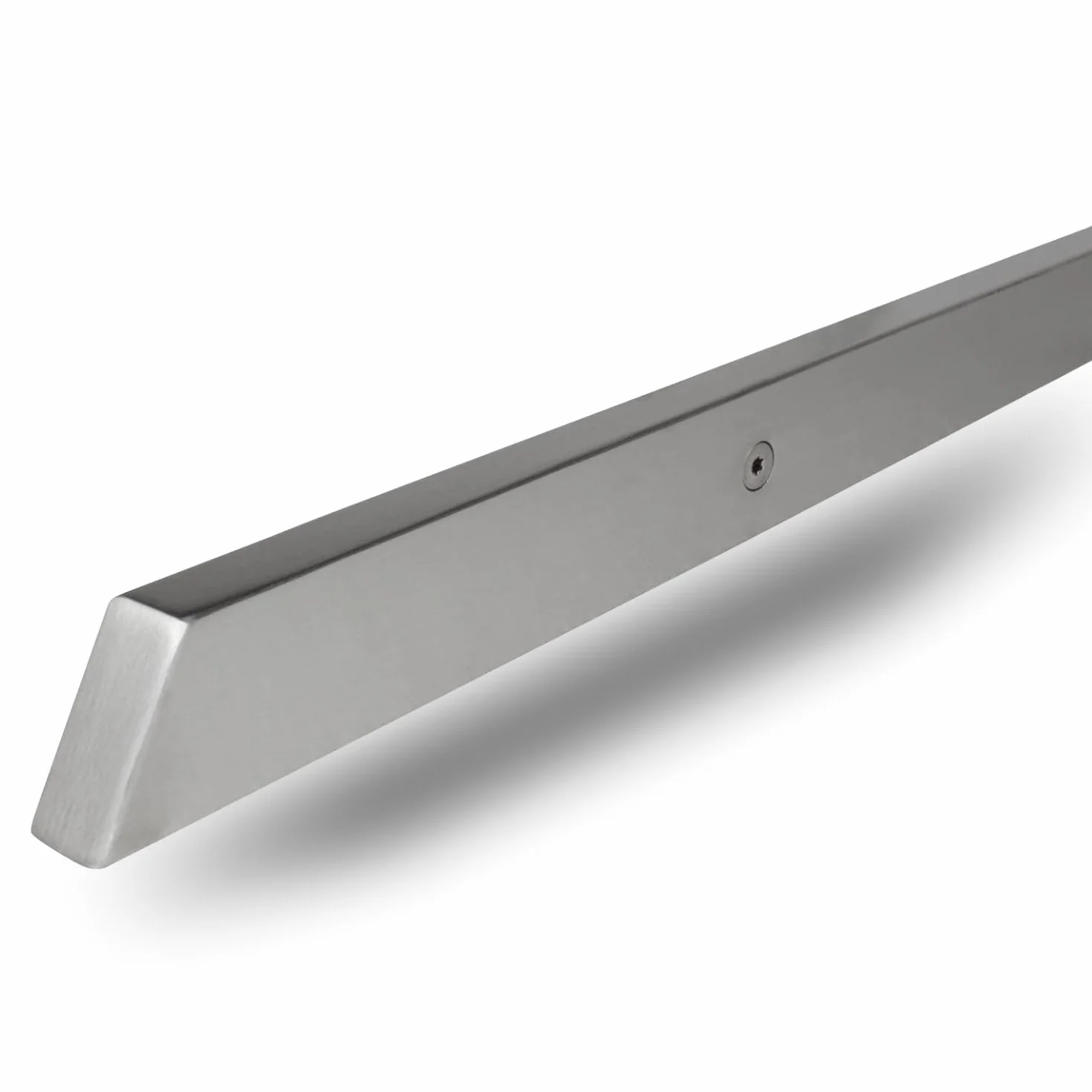 INOXLM Corrimano Rettangolare 40x20 mm in Acciaio Inox AISI 304 Con Finitura Satinata | Made in Italy | Fai Da Te | Ideale per Uso Interno ed Esterno (2200 mm)
