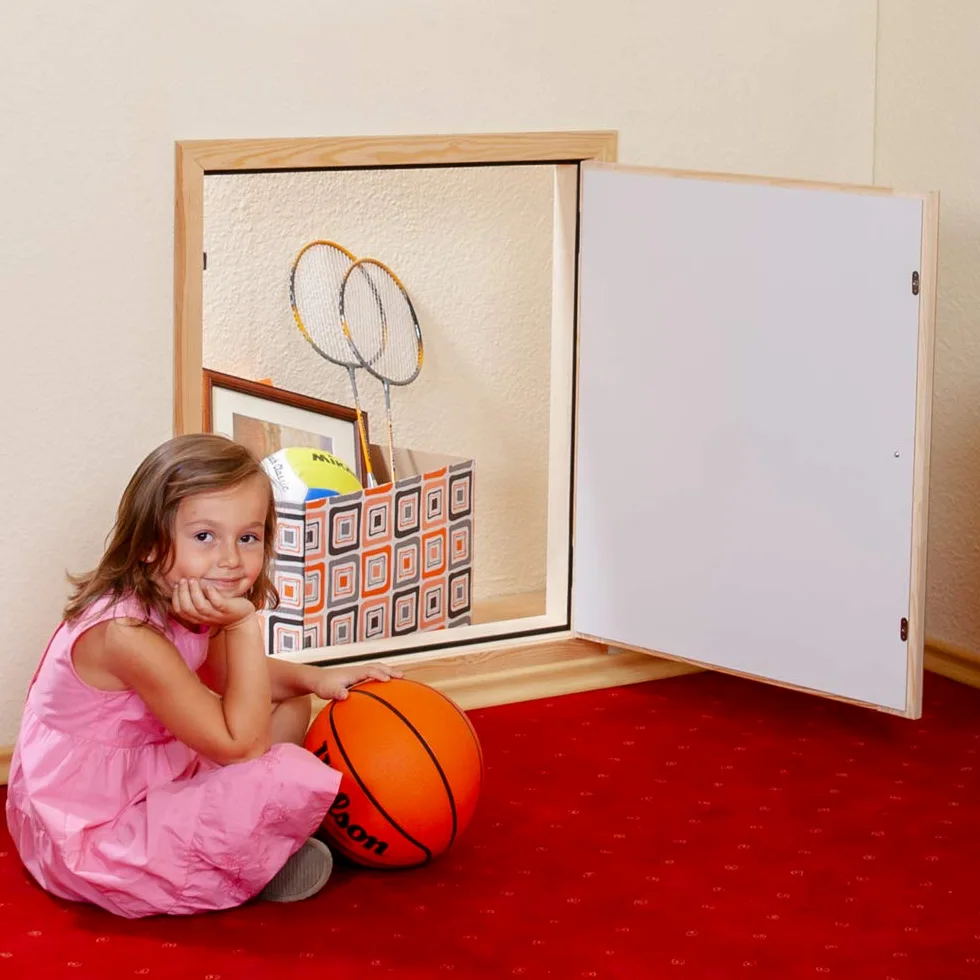 Porta a battente al ginocchio TERMO Ud = 1,22 W/m2*K Oman 80 x 60 in legno